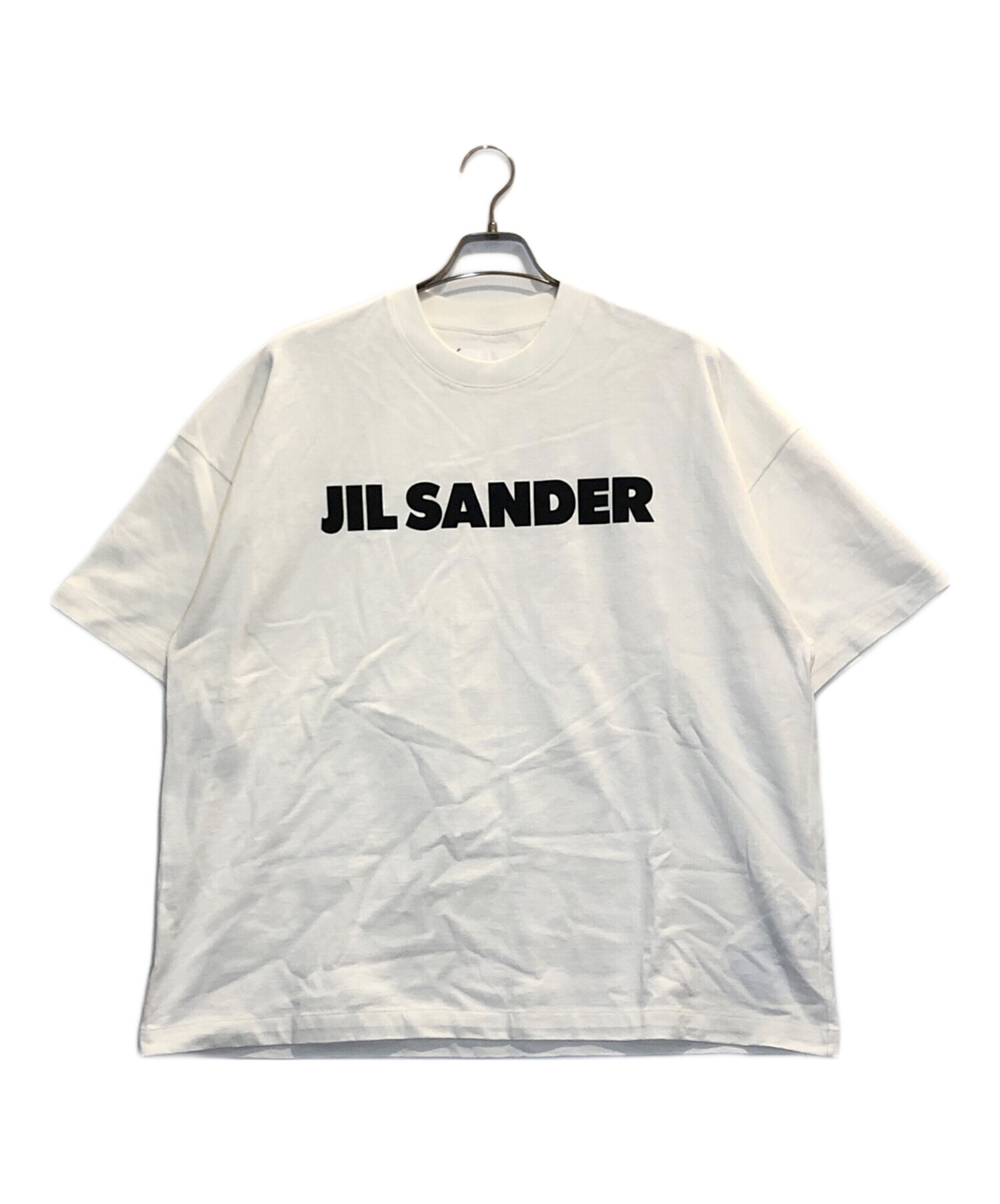 Jil Sander ロゴTシャツ S オフホワイト 中古 中古・古着通販】JIL SANDER (ジルサンダー) ロゴTシャツ ホワイト
