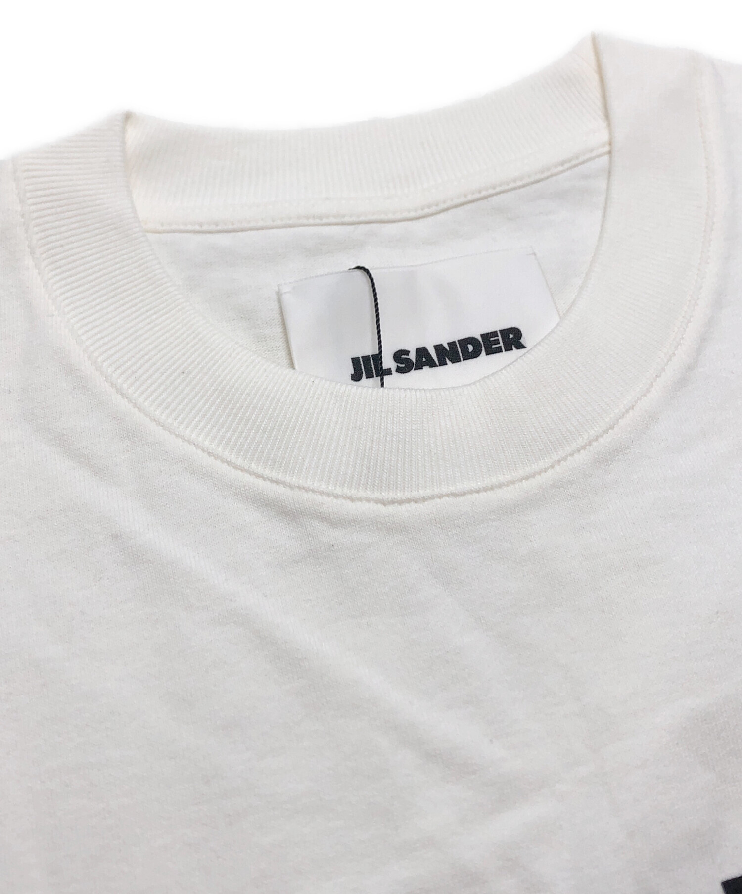 中古・古着通販】JIL SANDER (ジルサンダー) ロゴTシャツ ホワイト