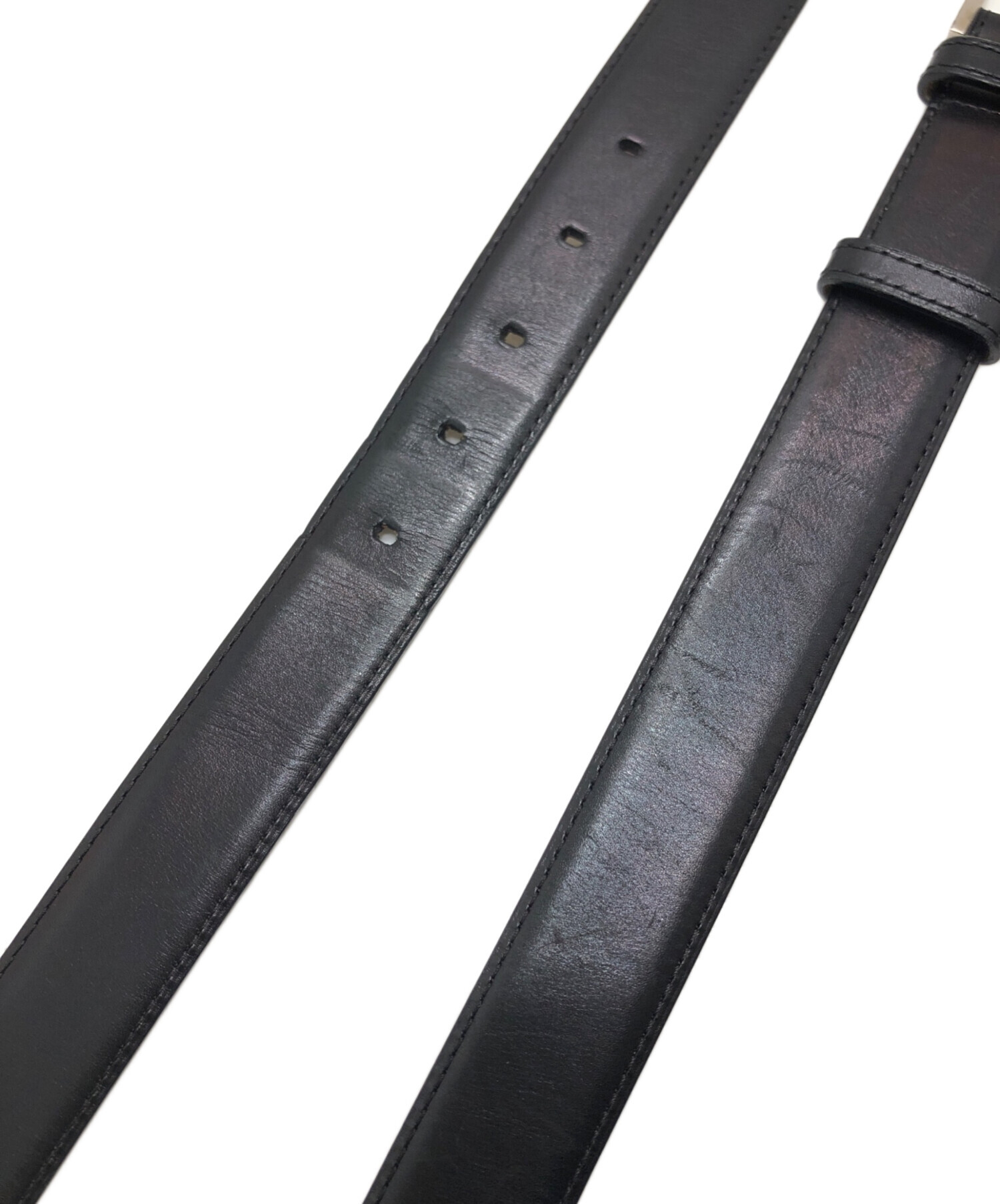 中古・古着通販】JOHN LOBB (ジョンロブ) レザーベルト ブラック