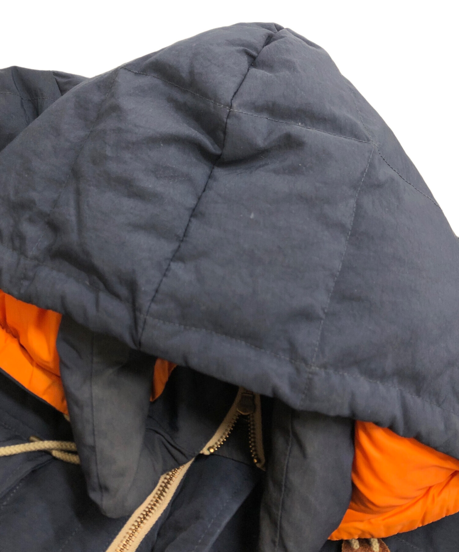 中古・古着通販】stussy (ステューシー) ダウンジャケット ネイビー