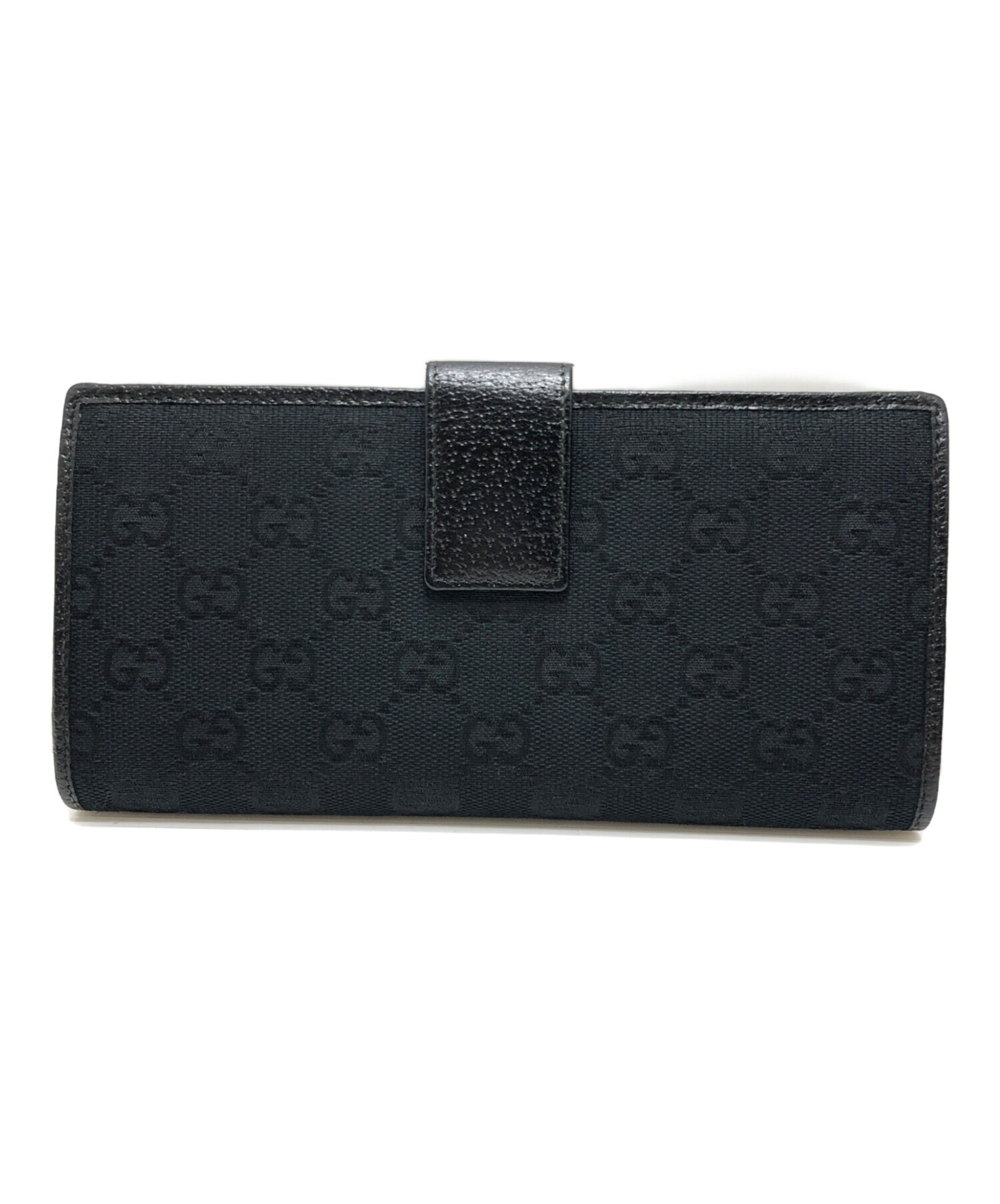 中古・古着通販】GUCCI (グッチ) 長財布 ブラック｜ブランド・古着通販
