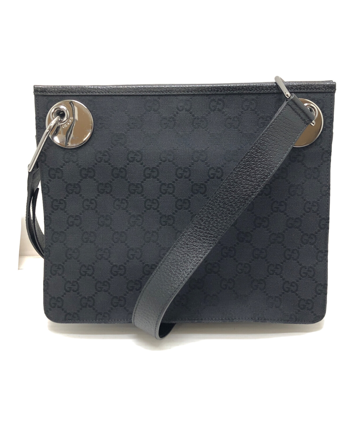 中古・古着通販】GUCCI (グッチ) GGキャンバスショルダーバッグ