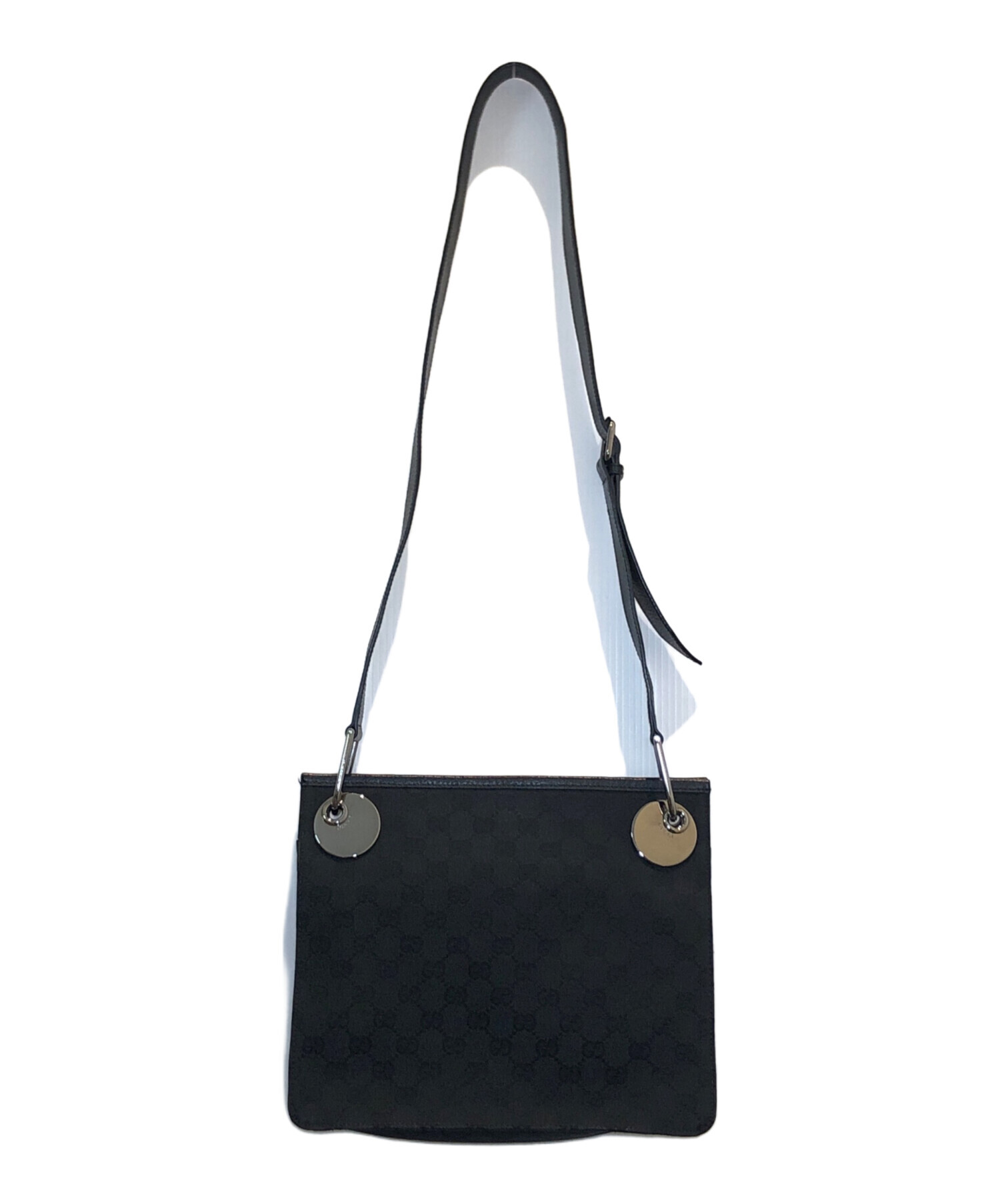 中古・古着通販】GUCCI (グッチ) GGキャンバスショルダーバッグ