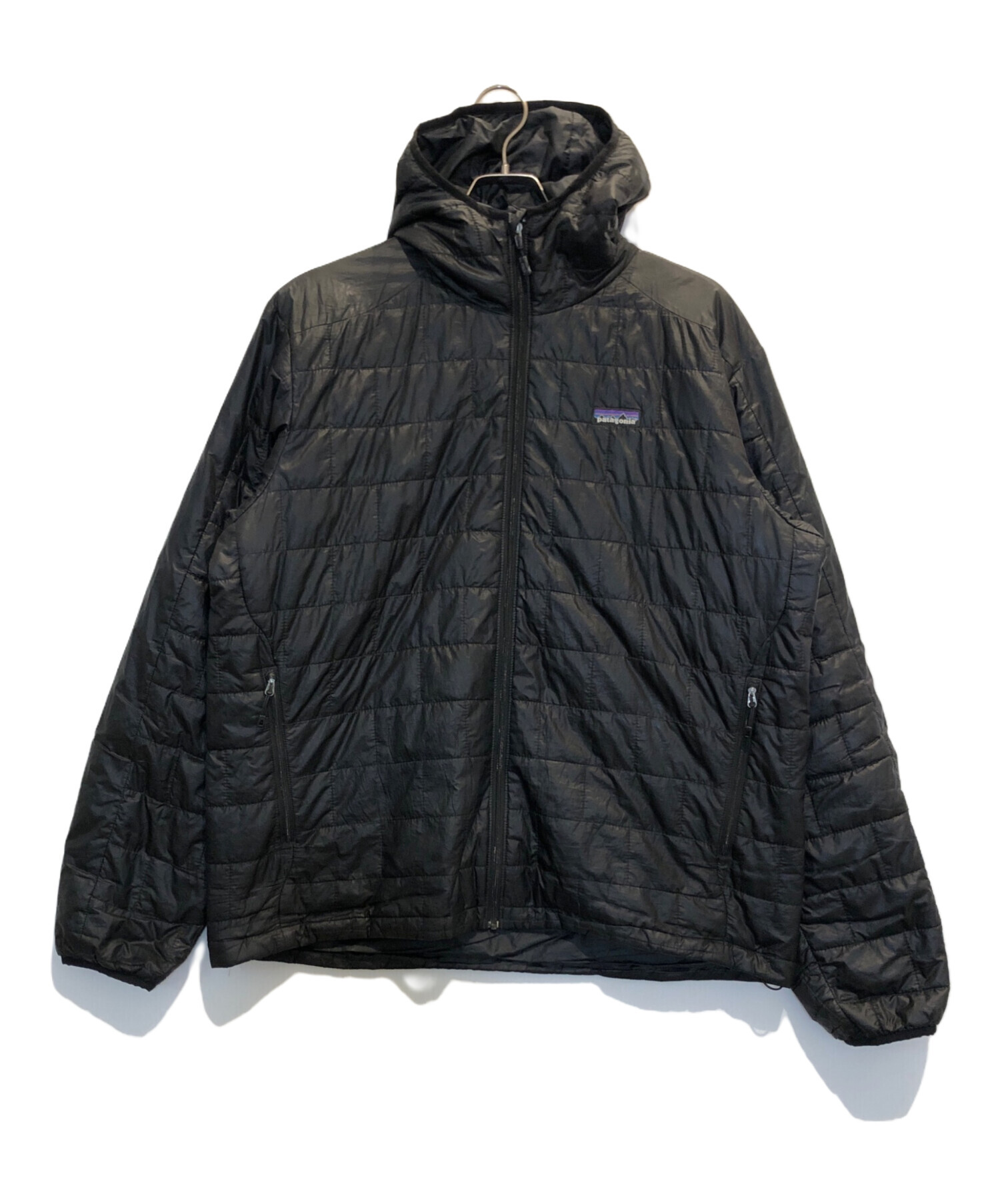 中古・古着通販】Patagonia (パタゴニア) ナノパフフーディ ブラック