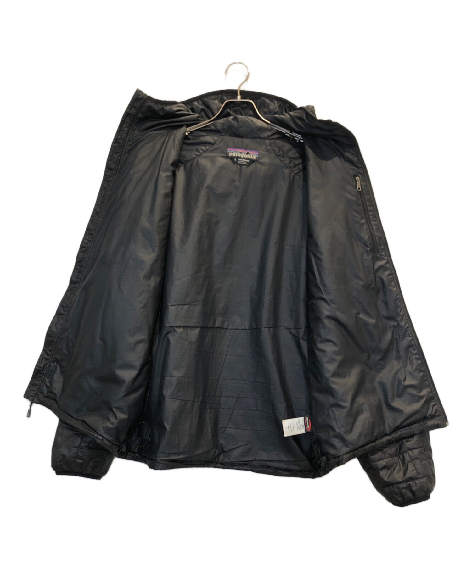 中古・古着通販】Patagonia (パタゴニア) ナノパフフーディ ブラック 