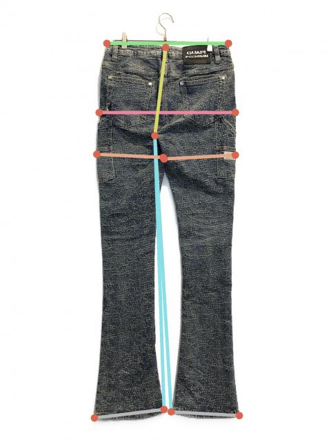 中古・古着通販】guapi (グアピ) デニムパンツ インディゴ サイズ:32