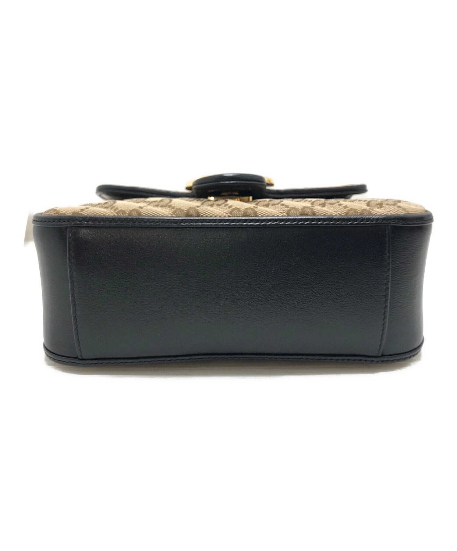 中古・古着通販】GUCCI (グッチ) GGマーモントミニトップハンドル 