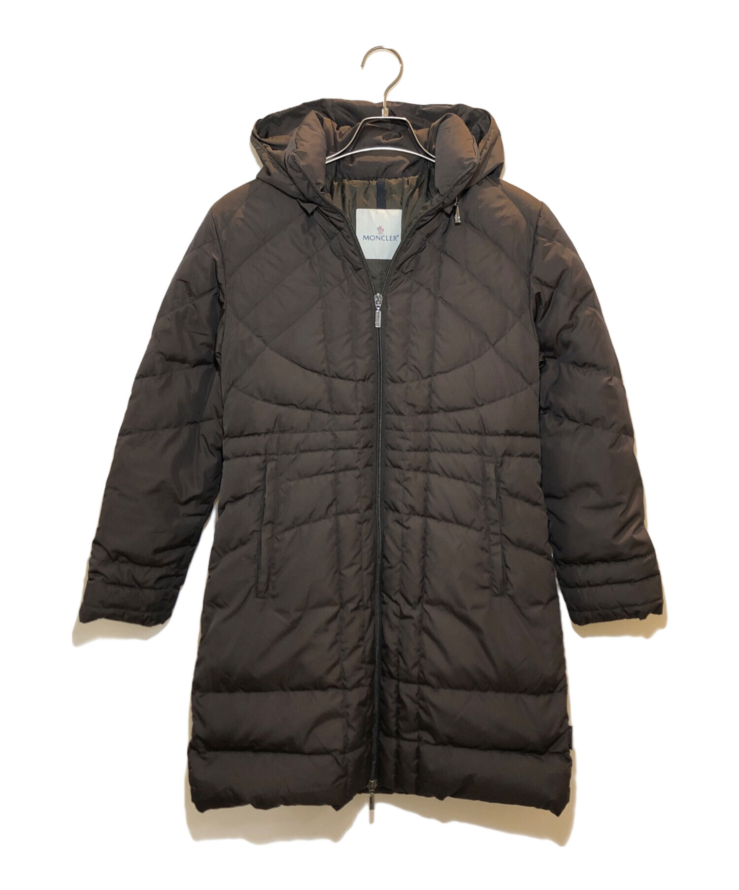 中古・古着通販】MONCLER (モンクレール) ダウンコート ブラウン 