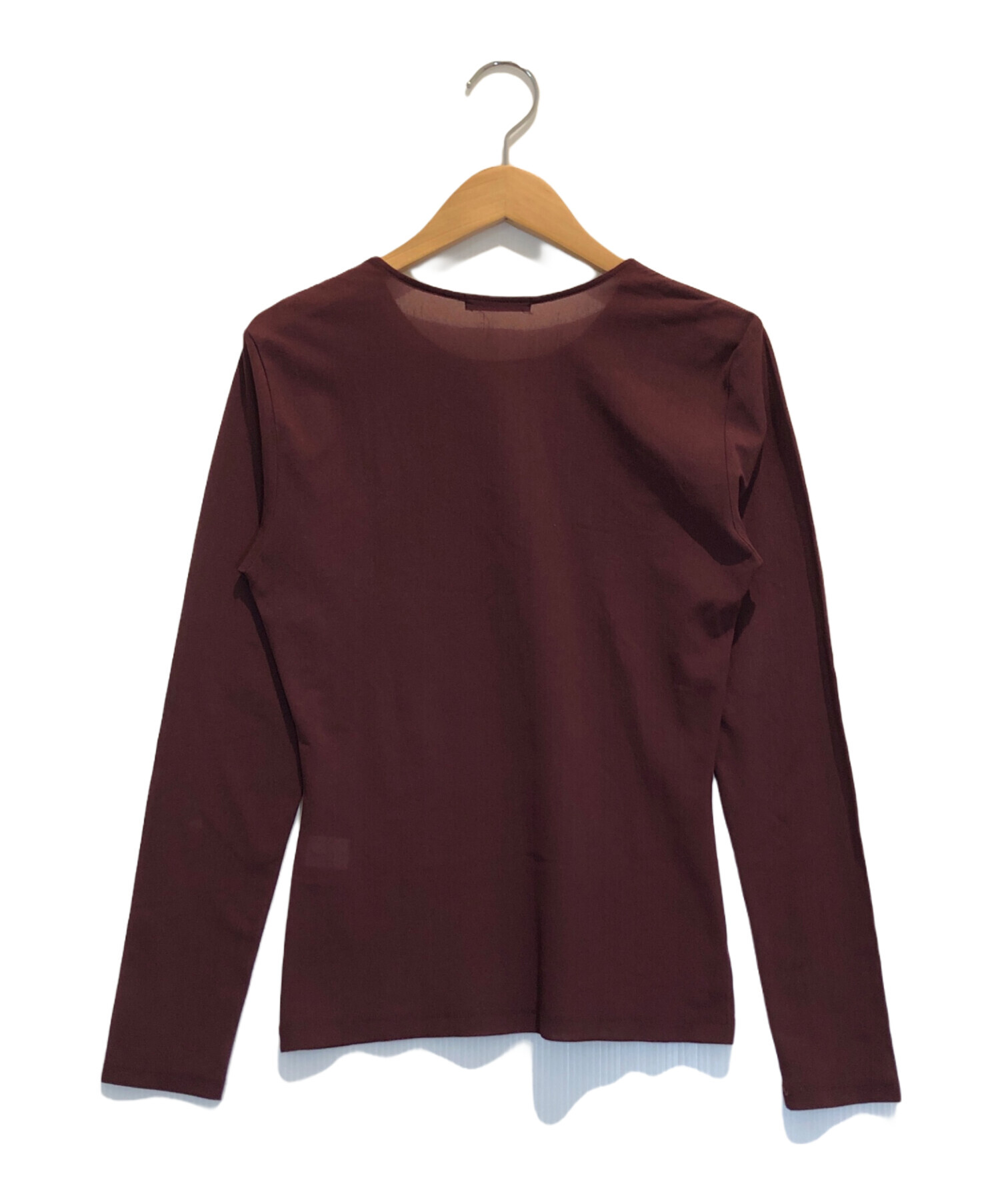 ドメスティック アーカイブ アート古着 ISSEY MIYAKE シアートップス 中古・古着通販】ISSEY MIYAKE (イッセイミヤケ) シアーカットソー