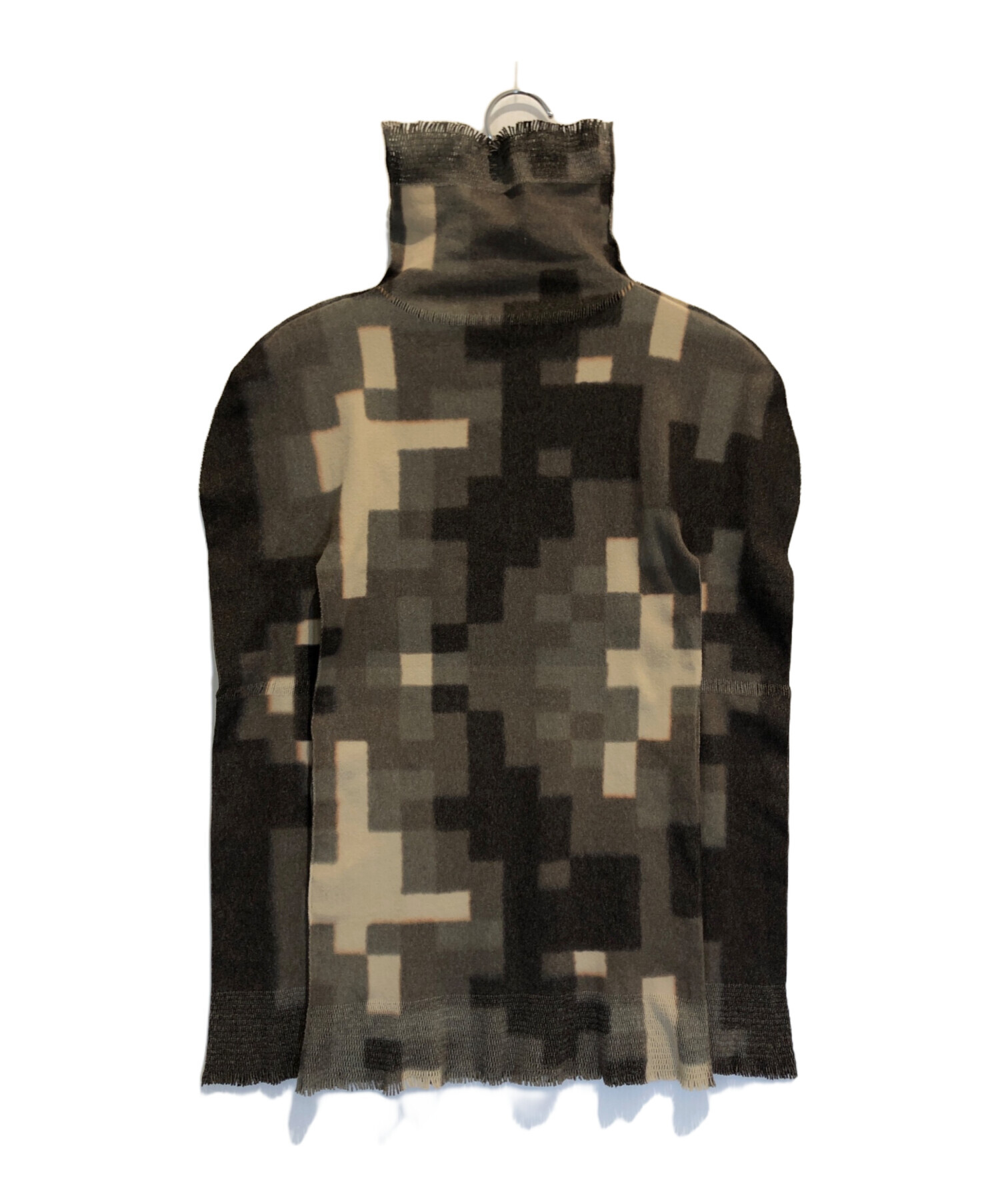 中古・古着通販】ISSEY MIYAKE (イッセイミヤケ) 総柄ハイネック 