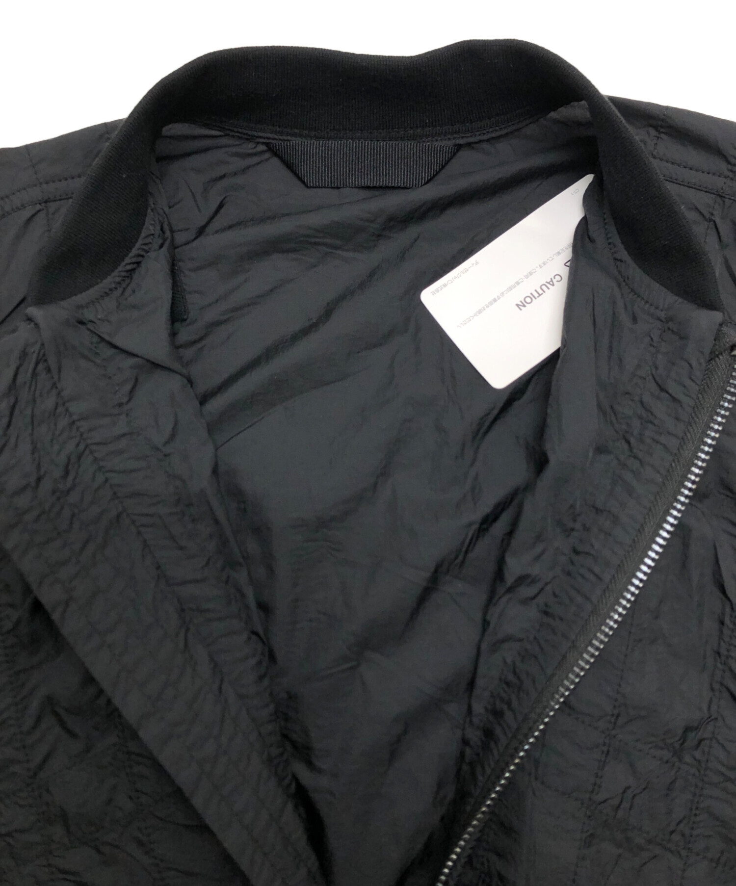 中古・古着通販】DIESEL (ディーゼル) ナイロンジャケット ブラック