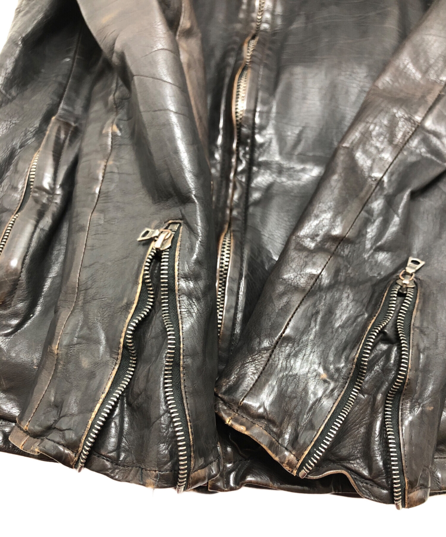 ISAMU KATAYAMA BACKLASH シングルライダースジャケット古着 ISAMU KATAYAMA BACKLASH（イサムカタヤマバックラッシュ）中古・古着