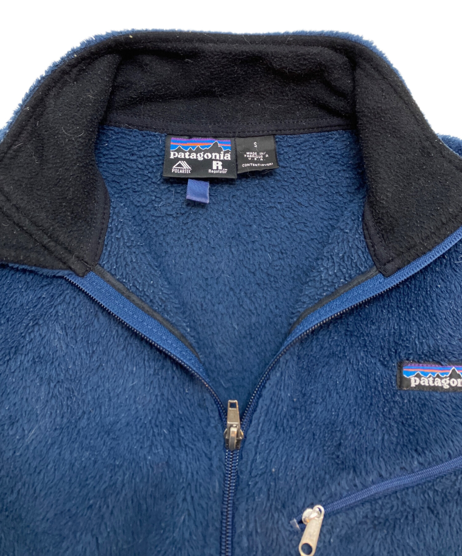 中古・古着通販】Patagonia (パタゴニア) フリースジャケット ネイビー