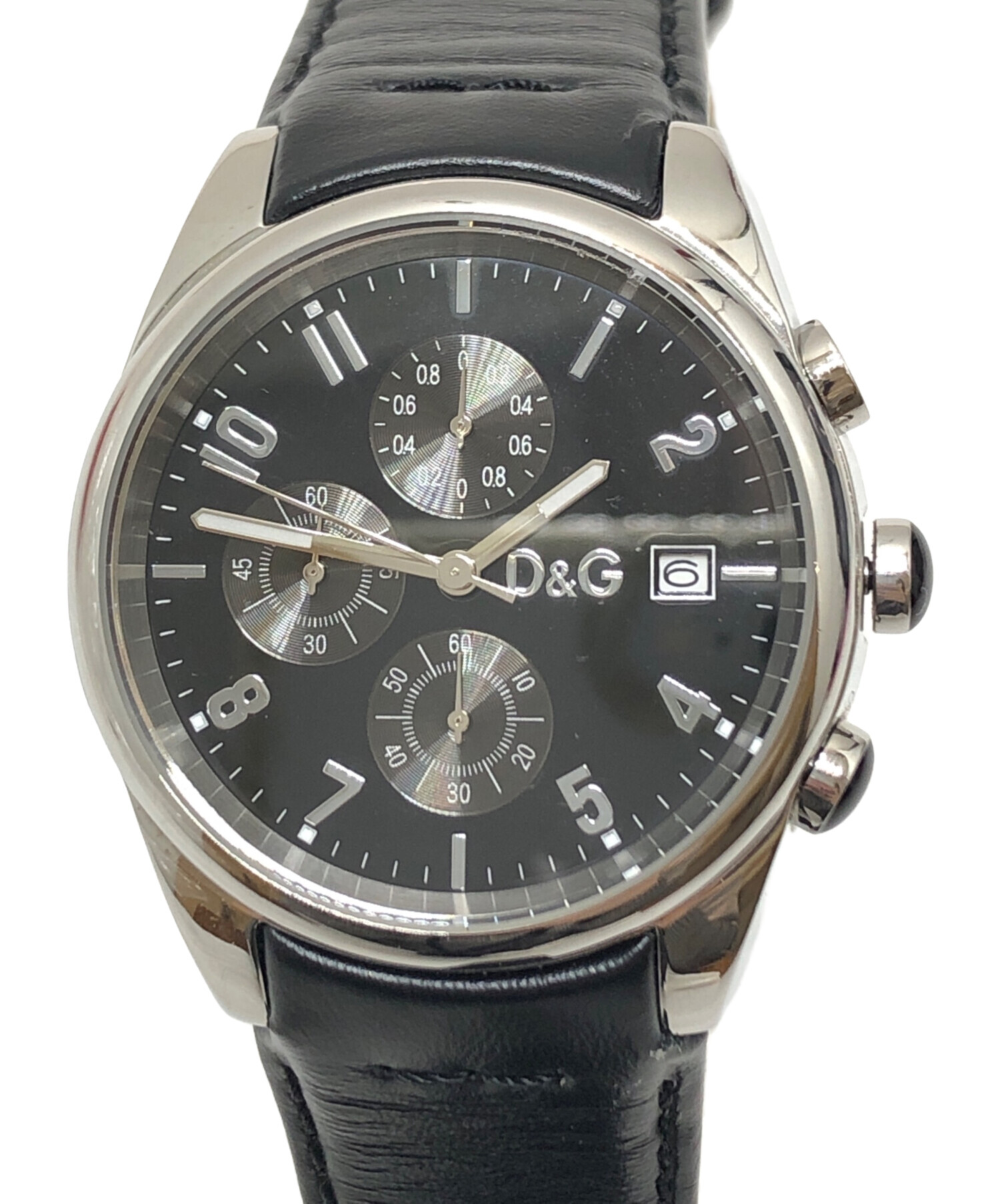 中古・古着通販】D&G (ディーアンドジー) 腕時計 ブラック サイズ:表記 