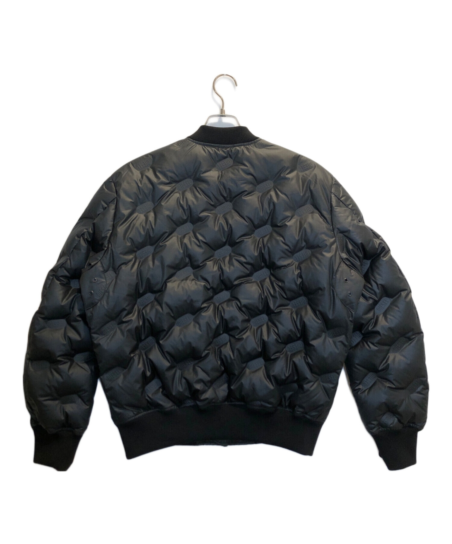 中古・古着通販】DIESEL (ディーゼル) ダウンジャケット ブラック 