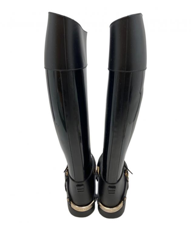 中古・古着通販】JIMMY CHOO (ジミーチュウ) レインロングブーツ