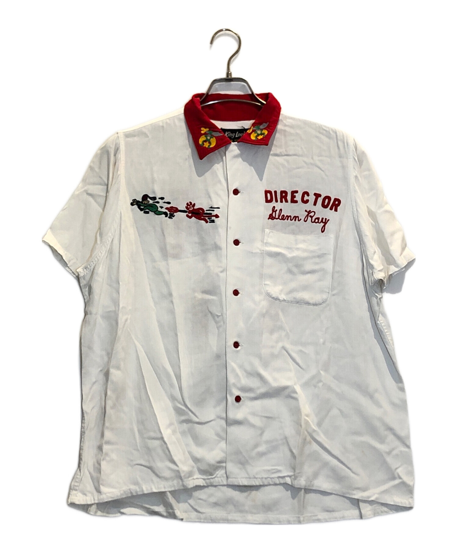 中古・古着通販】KING LOUIE (キングルイ) ボーリングシャツ ホワイト