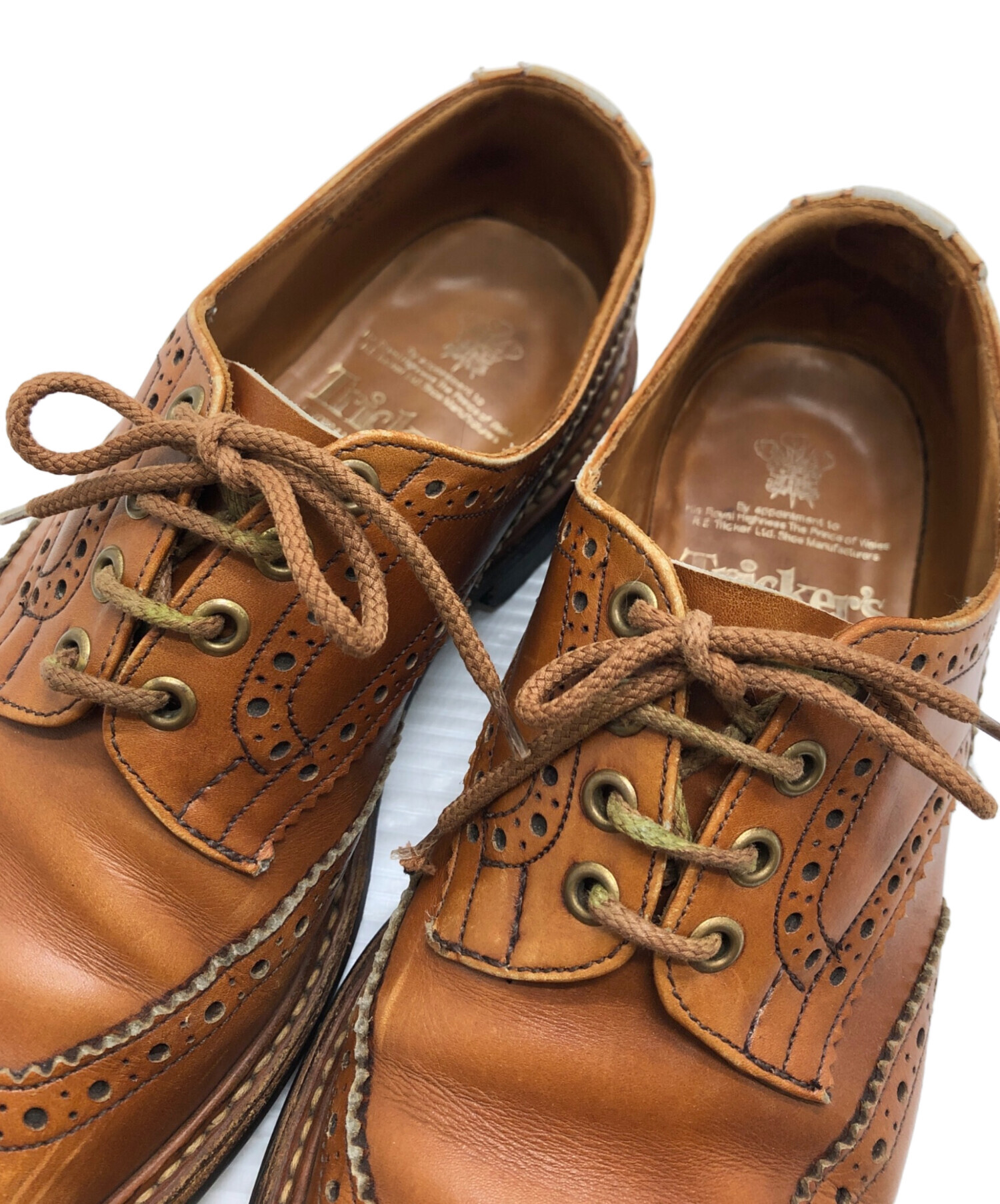 中古・古着通販】Tricker's (トリッカーズ) ウイングチップレザー