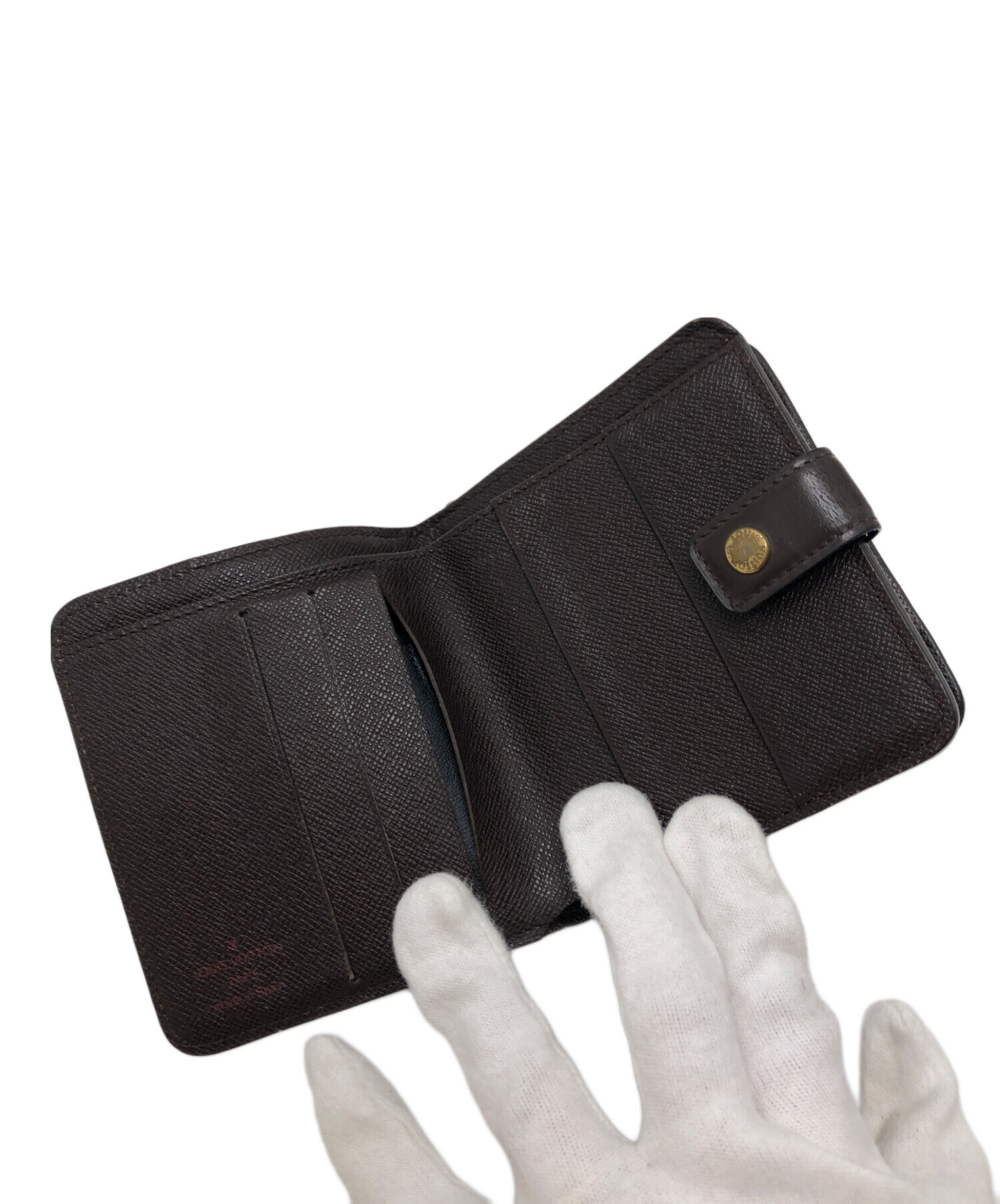 中古・古着通販】LOUIS VUITTON (ルイ ヴィトン) ダミエ 二つ折り財布