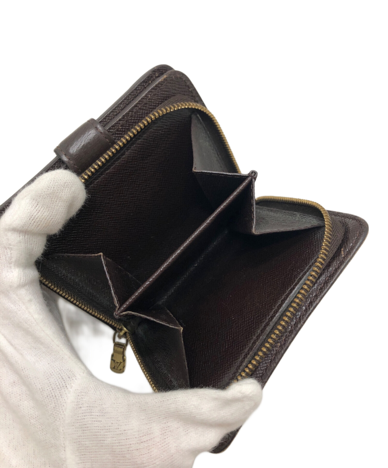 中古・古着通販】LOUIS VUITTON (ルイ ヴィトン) ダミエ 二つ折り財布