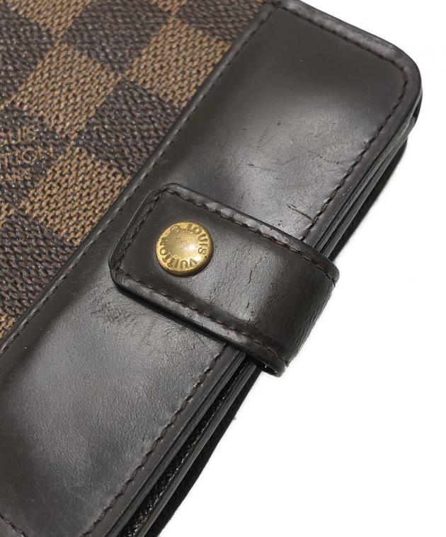 中古・古着通販】LOUIS VUITTON (ルイ ヴィトン) ダミエ 二つ折り財布