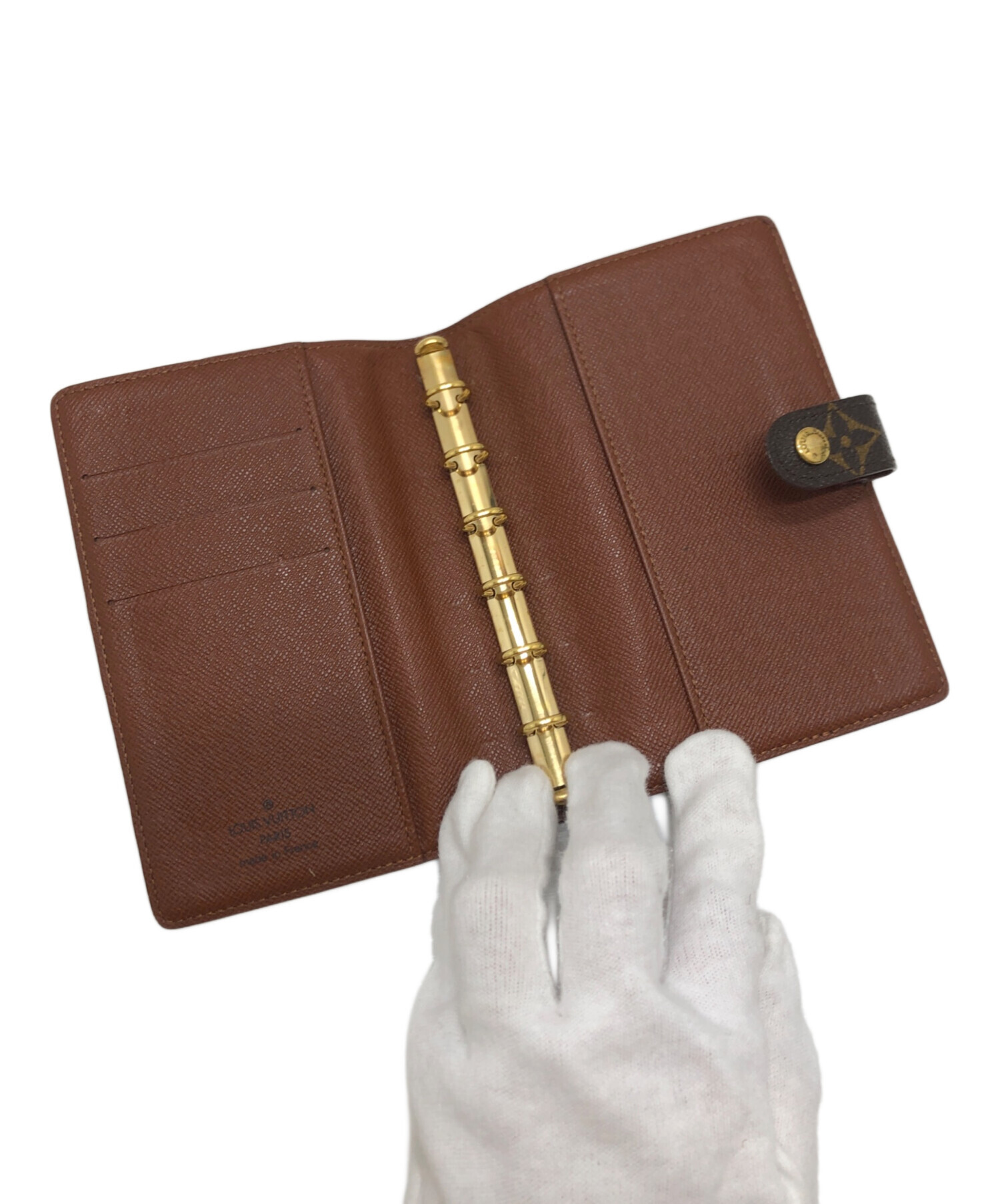 ルイヴィトン モノグラム LOUISVUITTON 手帳iPhone11 カバー 中古・古着通販】LOUIS VUITTON (ルイ ヴィトン) モノグラム 手帳