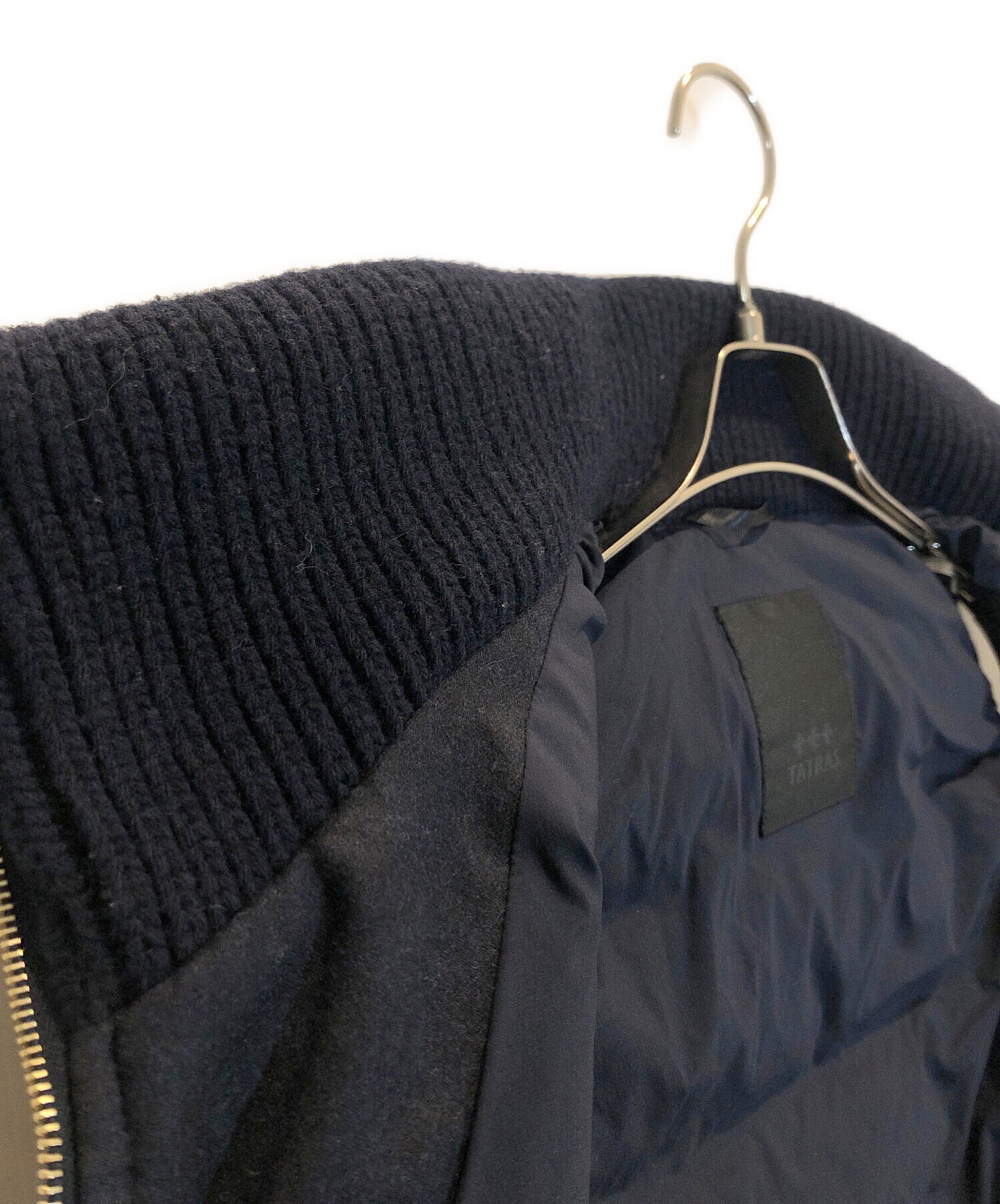 中古・古着通販】TATRAS (タトラス) ダウンベスト ネイビー サイズ:02