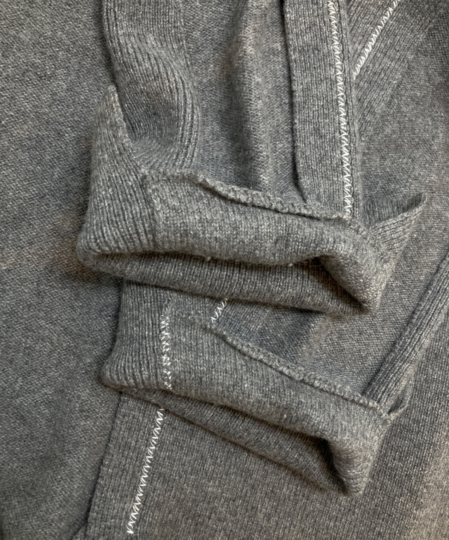 中古・古着通販】JIL SANDER (ジルサンダー) ニットワンピース グレー
