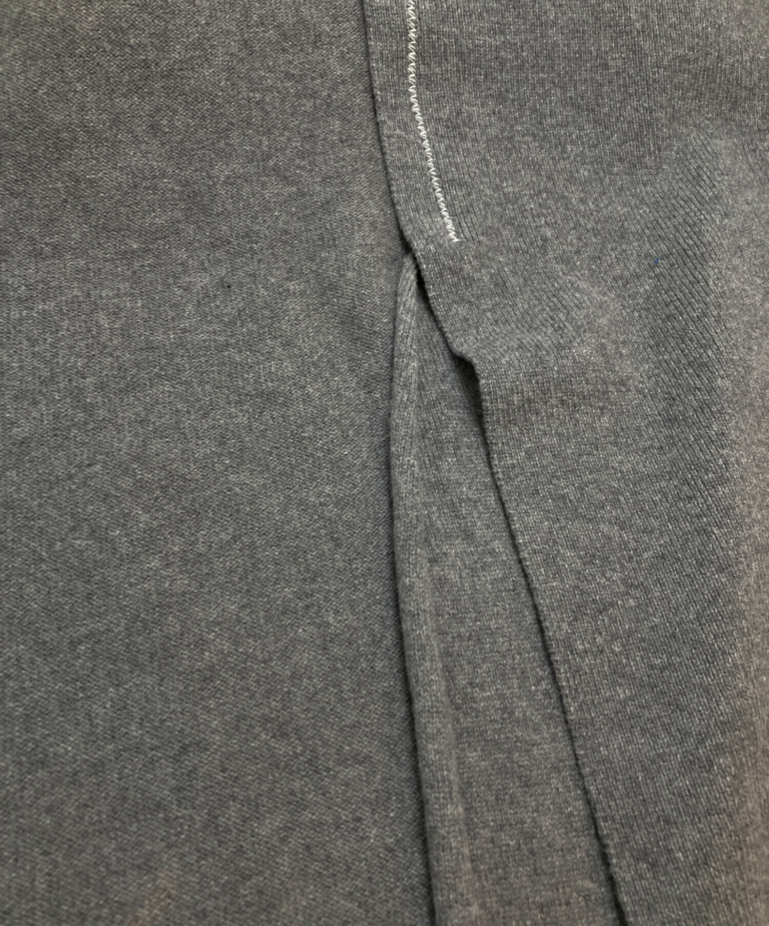 中古・古着通販】JIL SANDER (ジルサンダー) ニットワンピース グレー