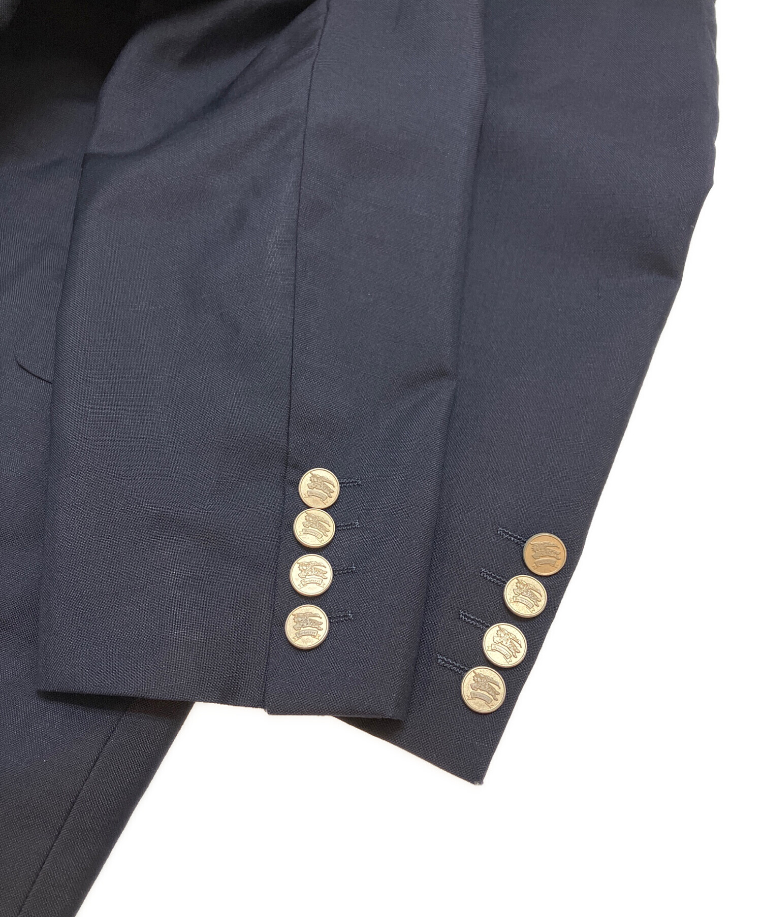 中古・古着通販】Burberry's (バーバリーズ) 銀ボタンブレザー
