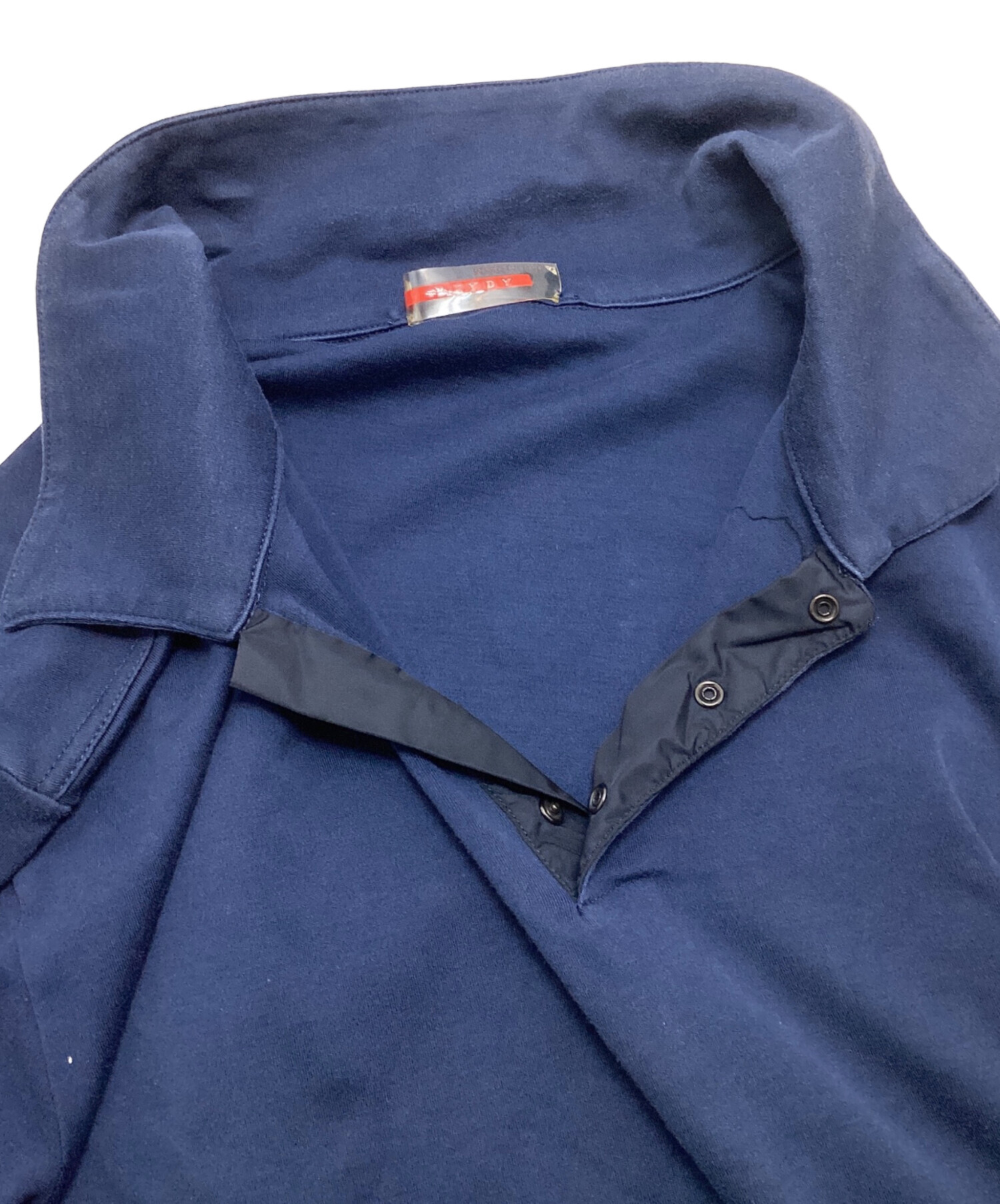 中古・古着通販】PRADA SPORTS (プラダスポーツ) ポロシャツ ネイビー