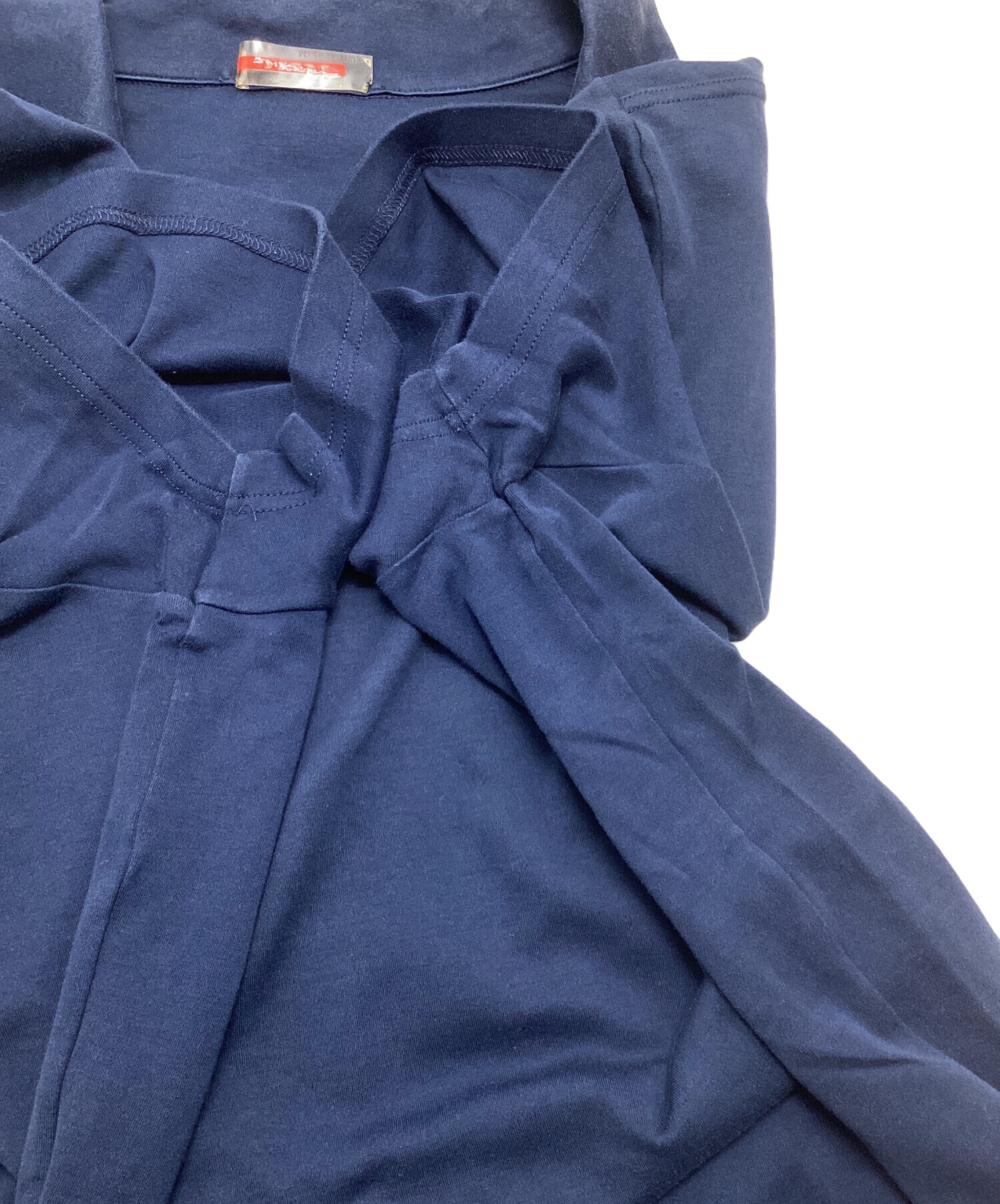 中古・古着通販】PRADA SPORTS (プラダスポーツ) ポロシャツ ネイビー