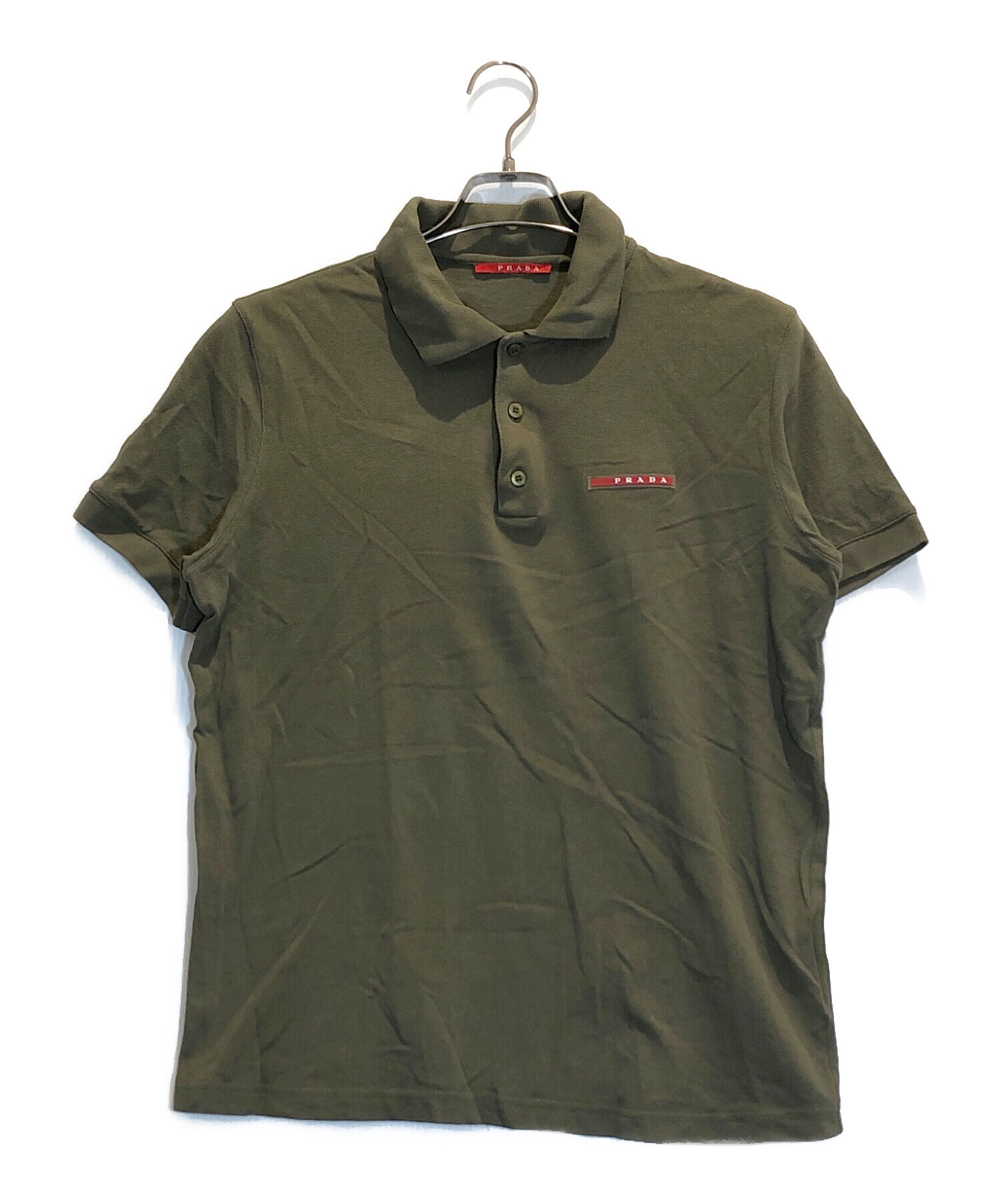 PRADA SPORT プラダ プラスポ ポロシャツ 中古・古着通販】PRADA SPORTS (プラダスポーツ) ポロシャツ グリーン