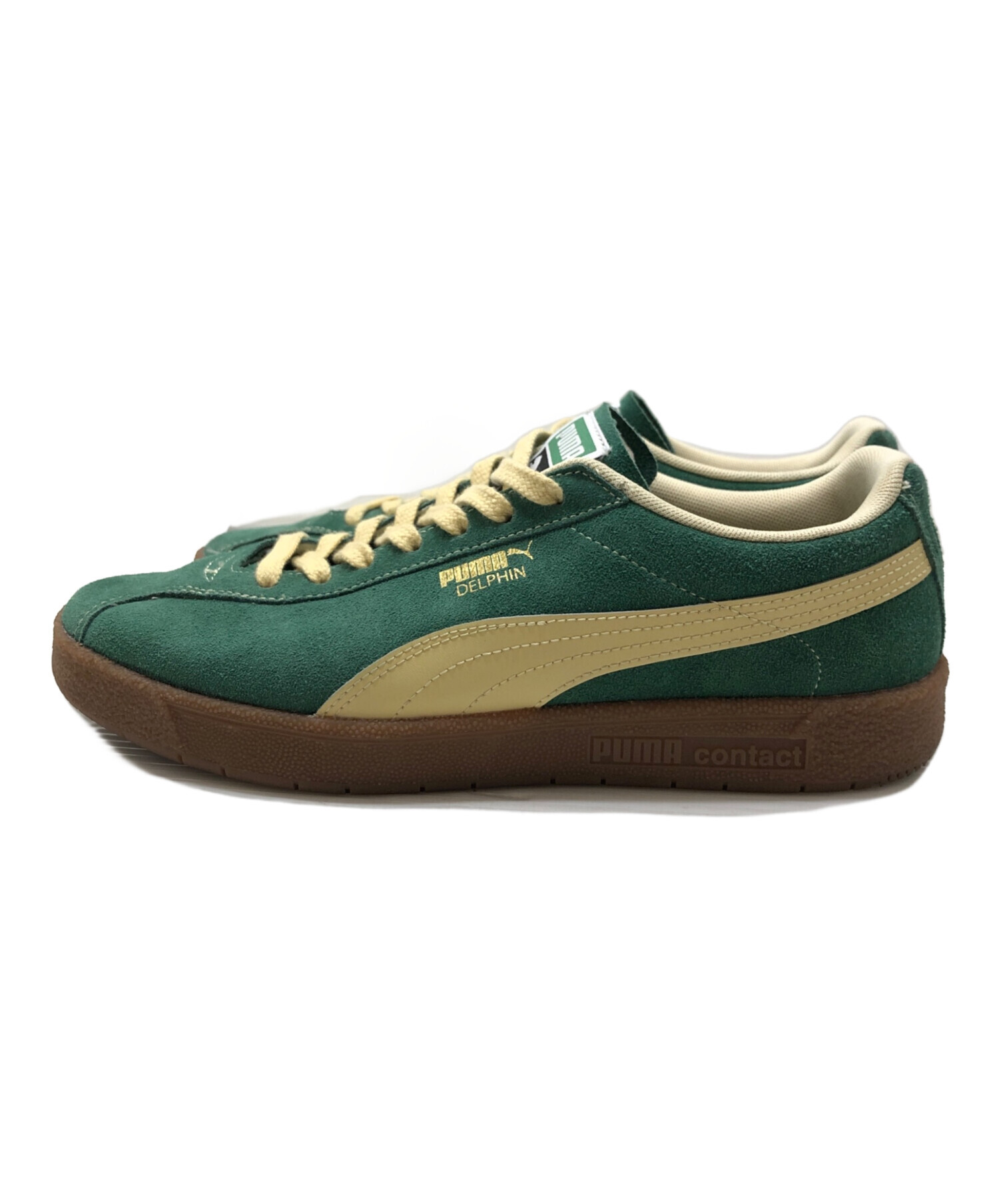中古・古着通販】PUMA (プーマ) スニーカー グリーン サイズ:26CM