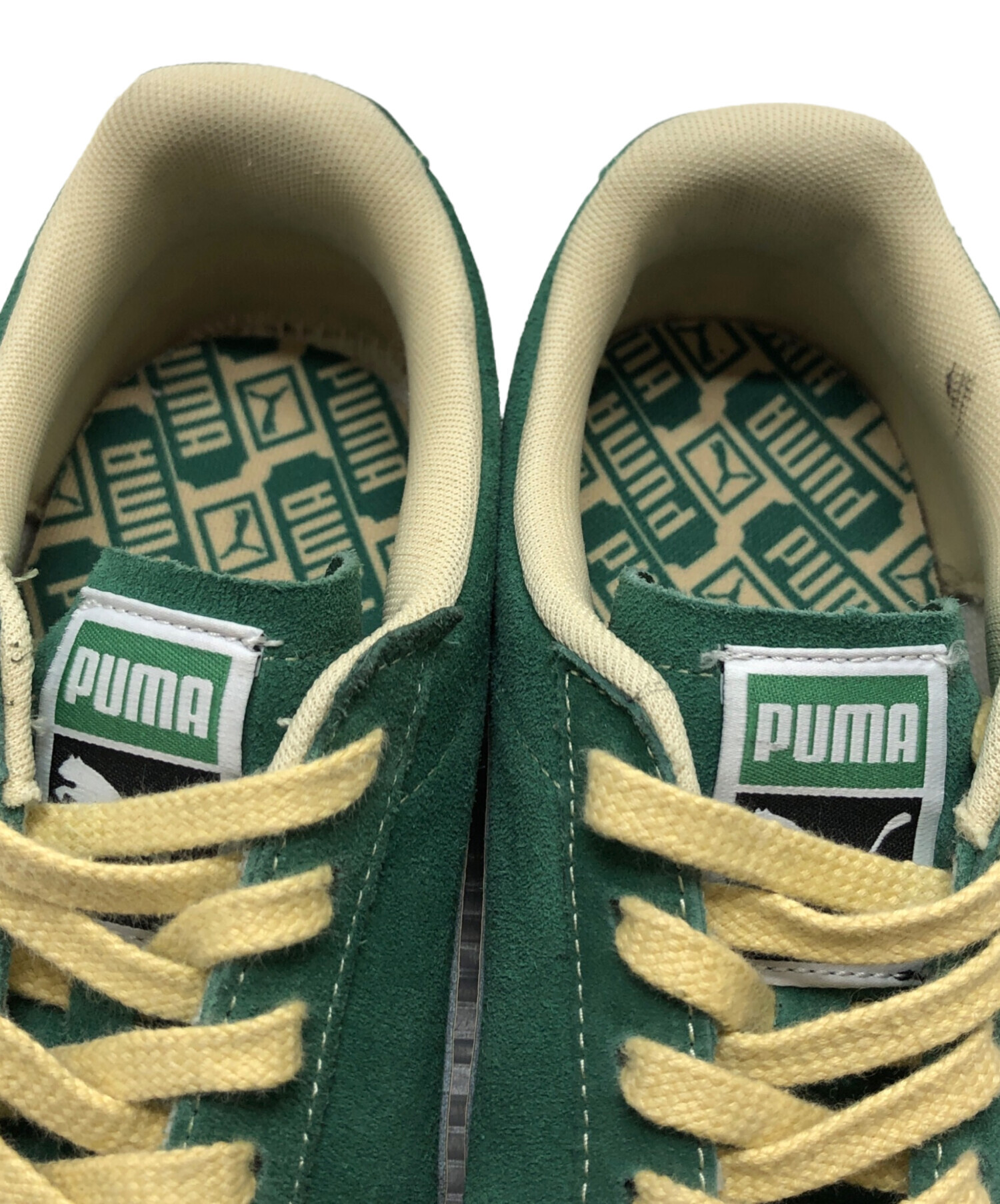 中古・古着通販】PUMA (プーマ) スニーカー グリーン サイズ:26CM