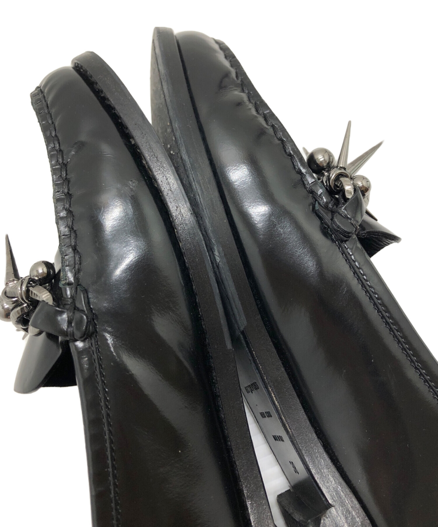 中古・古着通販】sergio rossi (セルジオロッシ) ローファー ブラック