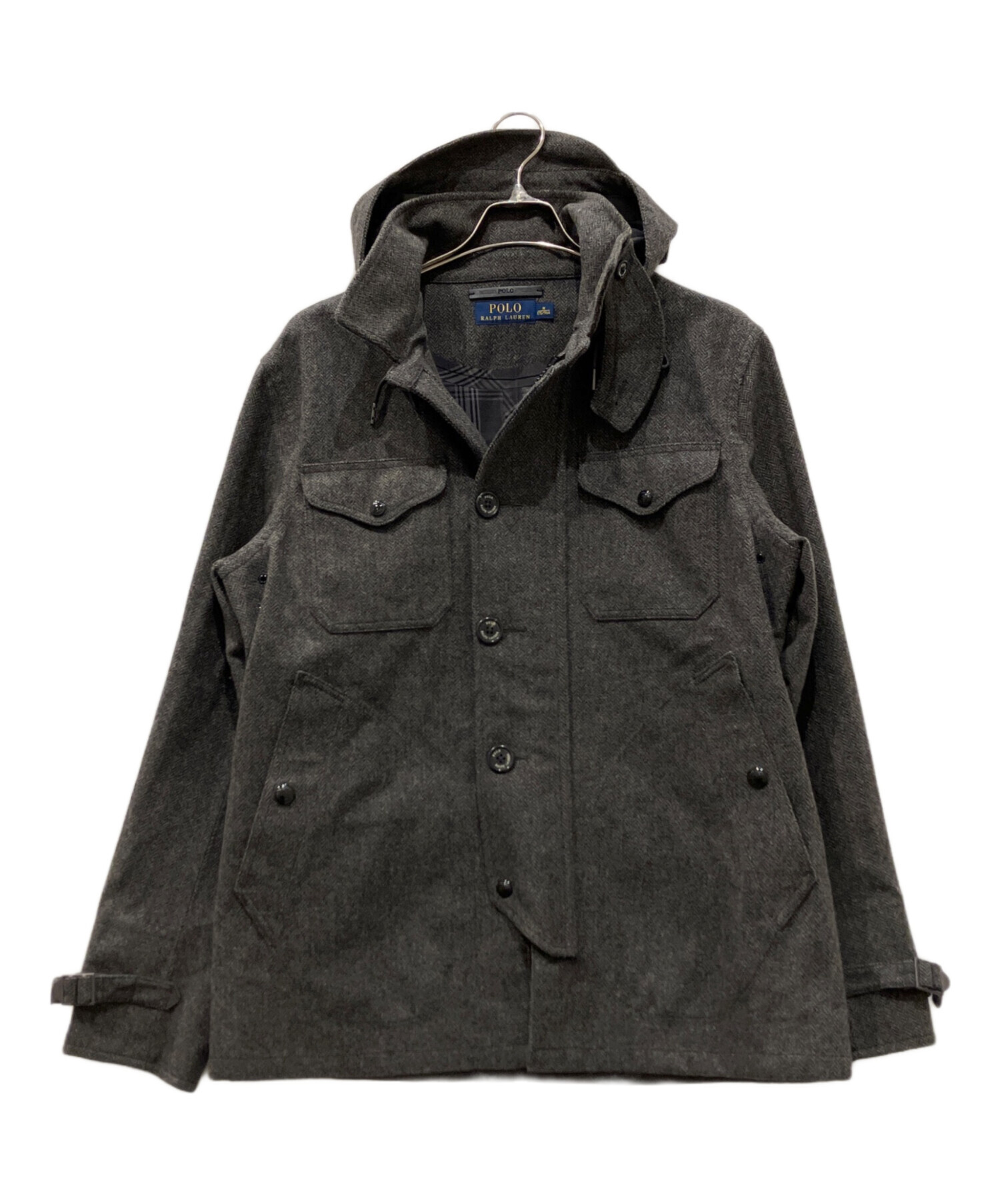 【美品】Ralph Lauren ダークグレー コート（38） 中古・古着通販】POLO RALPH LAUREN (ポロ・ラルフローレン