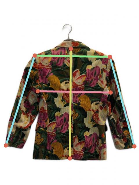 中古・古着通販】KENZO (ケンゾー) 花柄テーラードジャケット マルチ