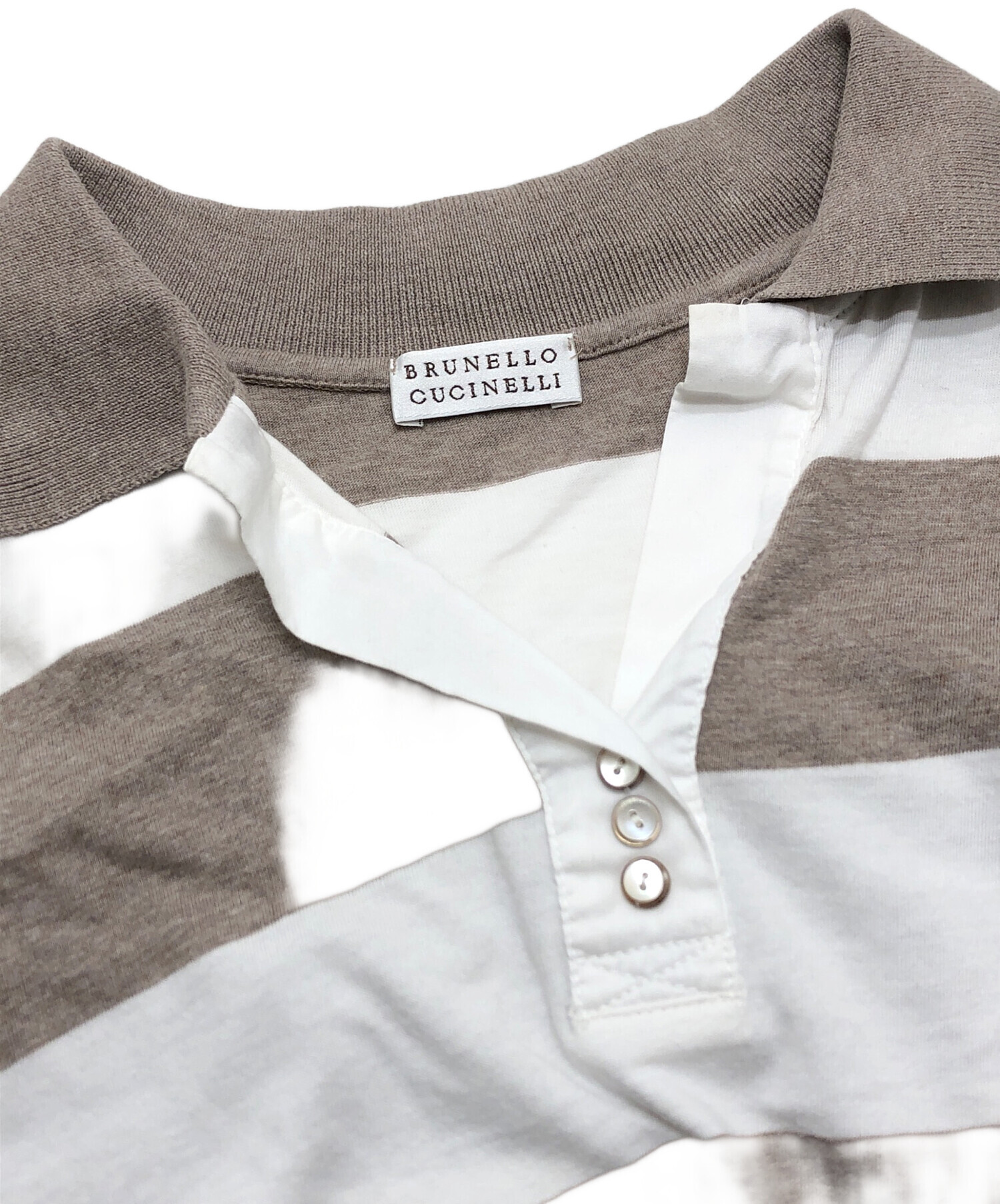 中古・古着通販】BRUNELLO CUCINELLI (ブルネロクチネリ) ポロシャツ 