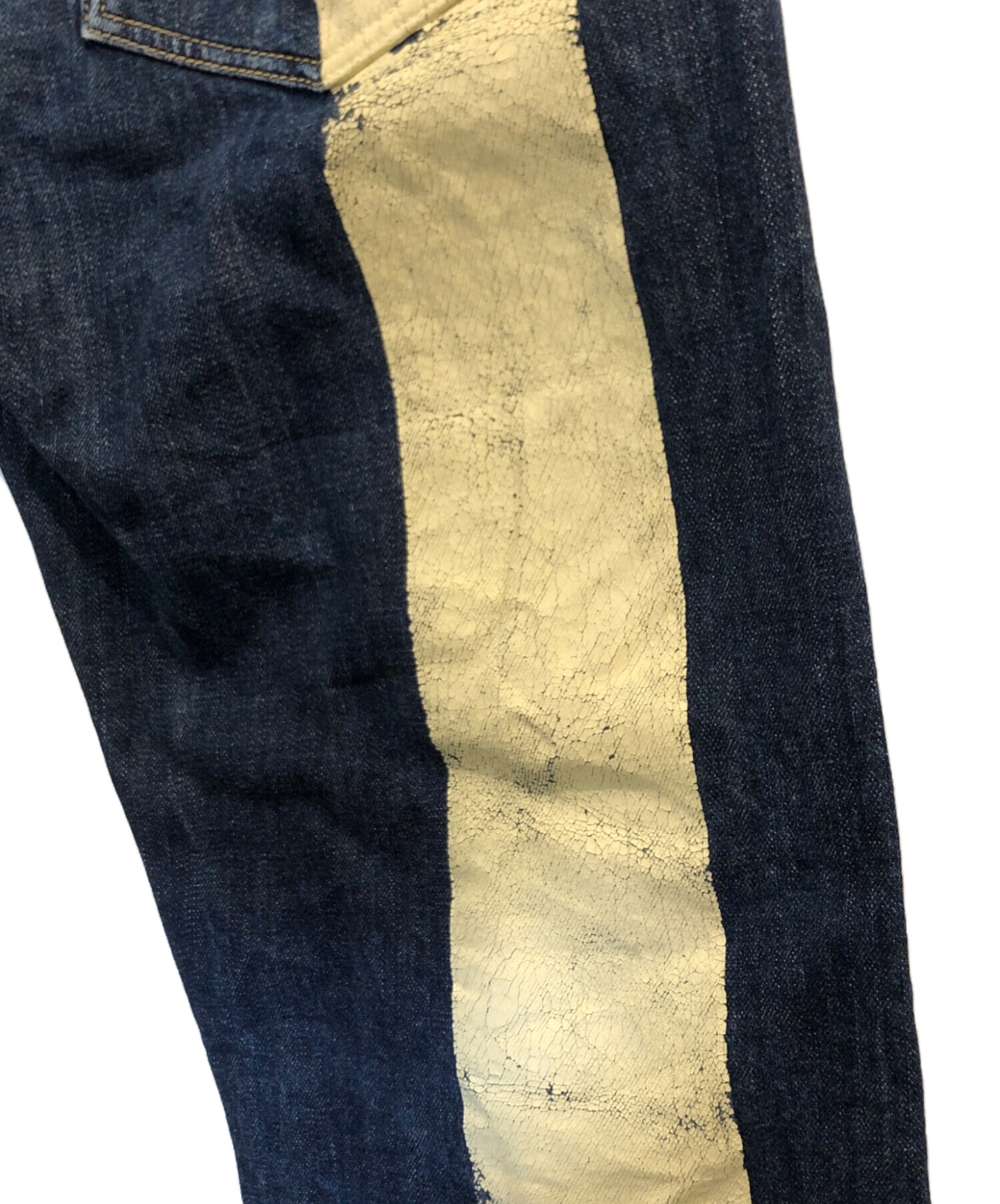 中古・古着通販】EVISU (エヴィス) 大黒カモメプリントデニムパンツ