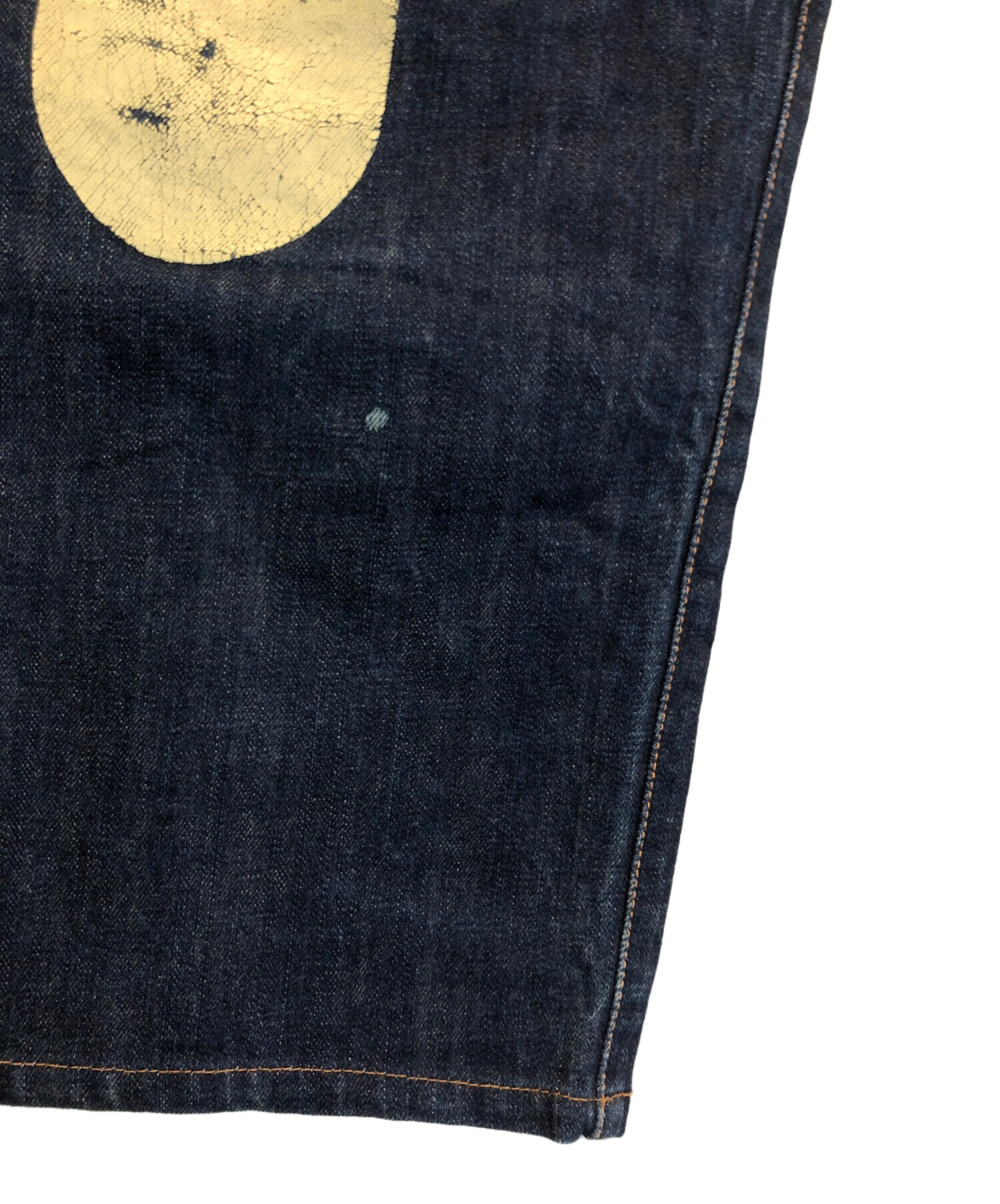 中古・古着通販】EVISU (エヴィス) 大黒カモメプリントデニムパンツ