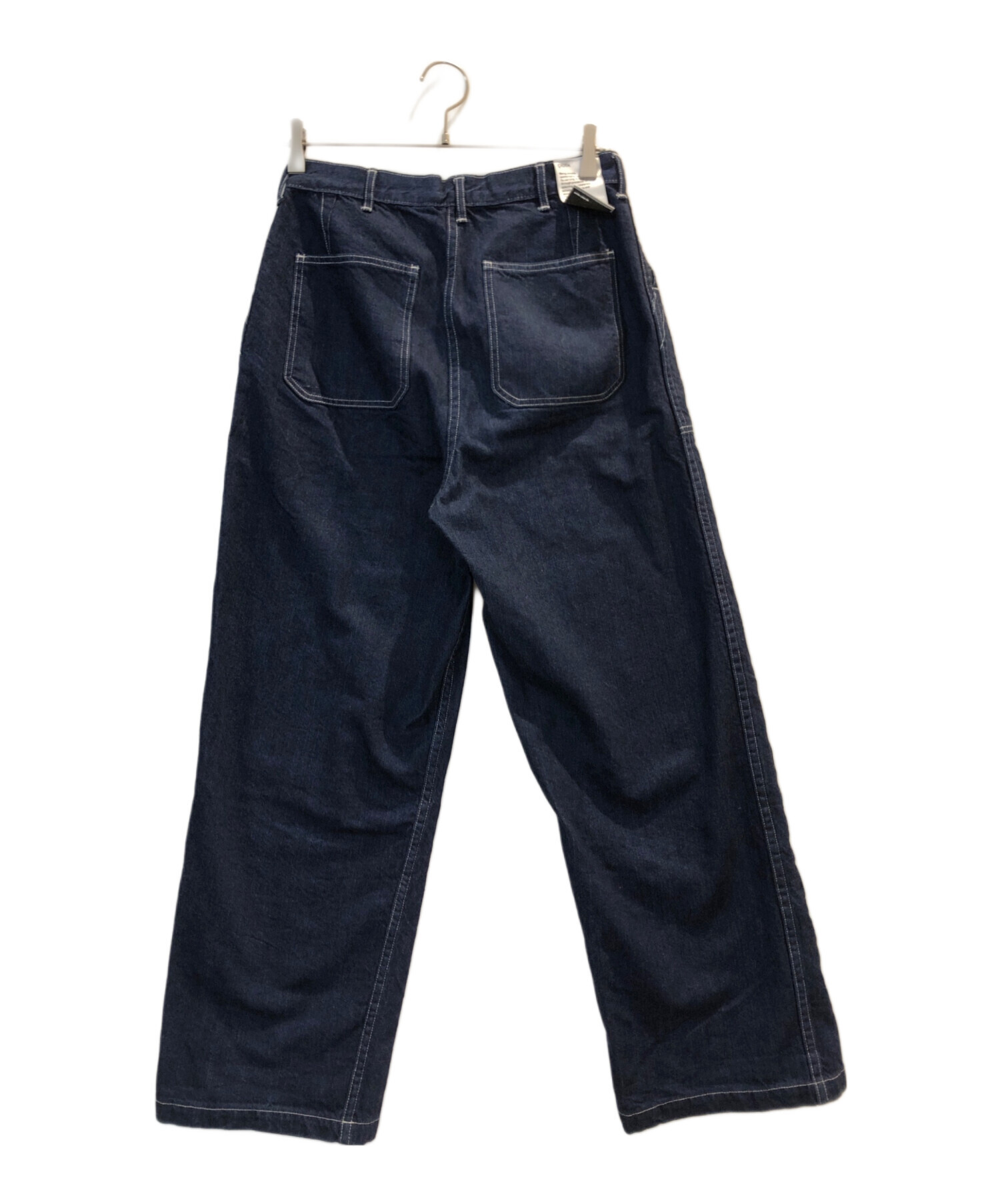 中古・古着通販】CIOTA (シオタ) ワイドデニムパンツ インディゴ