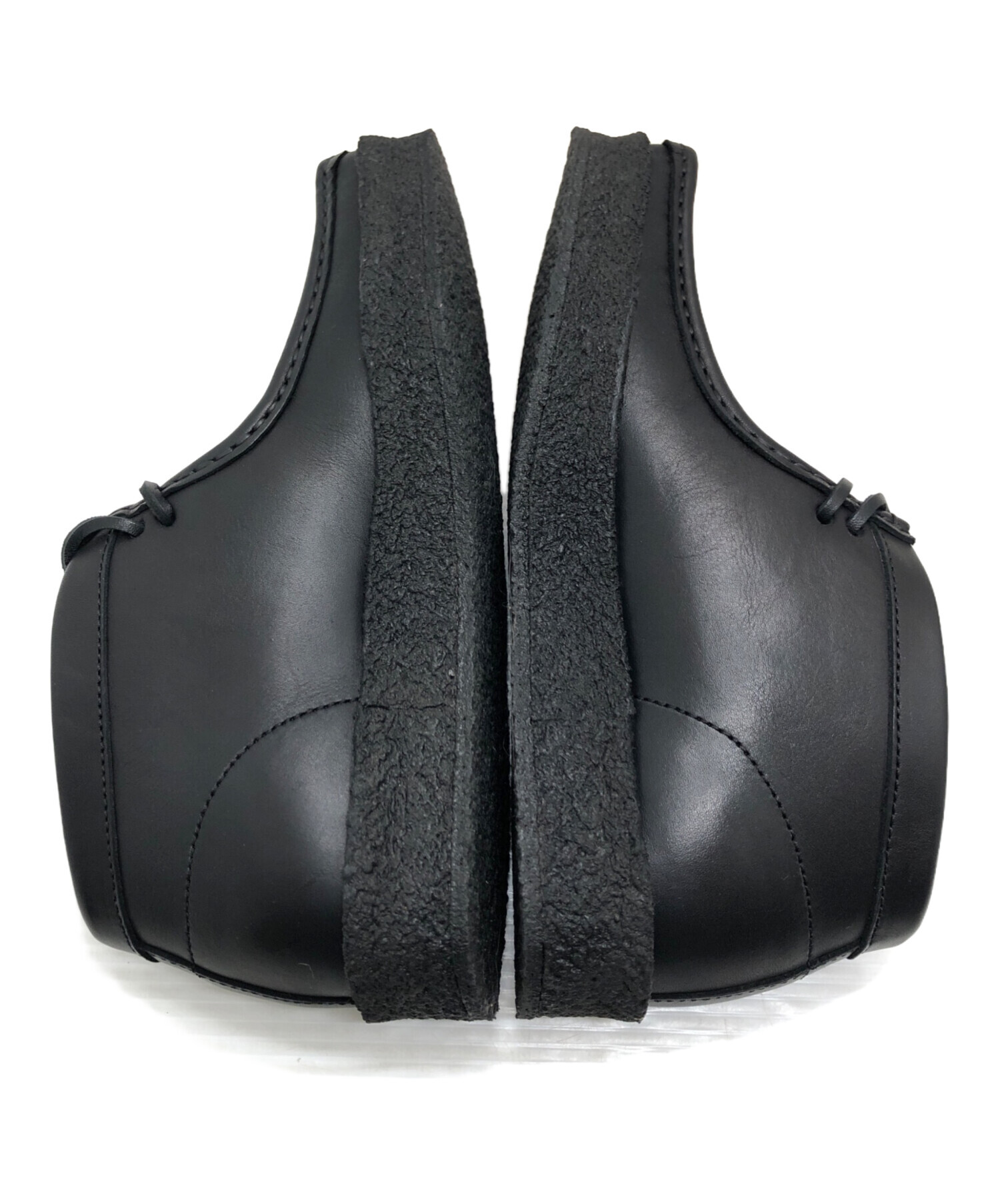 リユースショップYU　100足 中古・古着通販】yuks (ユックス) モカシンレザーシューズ ブラック