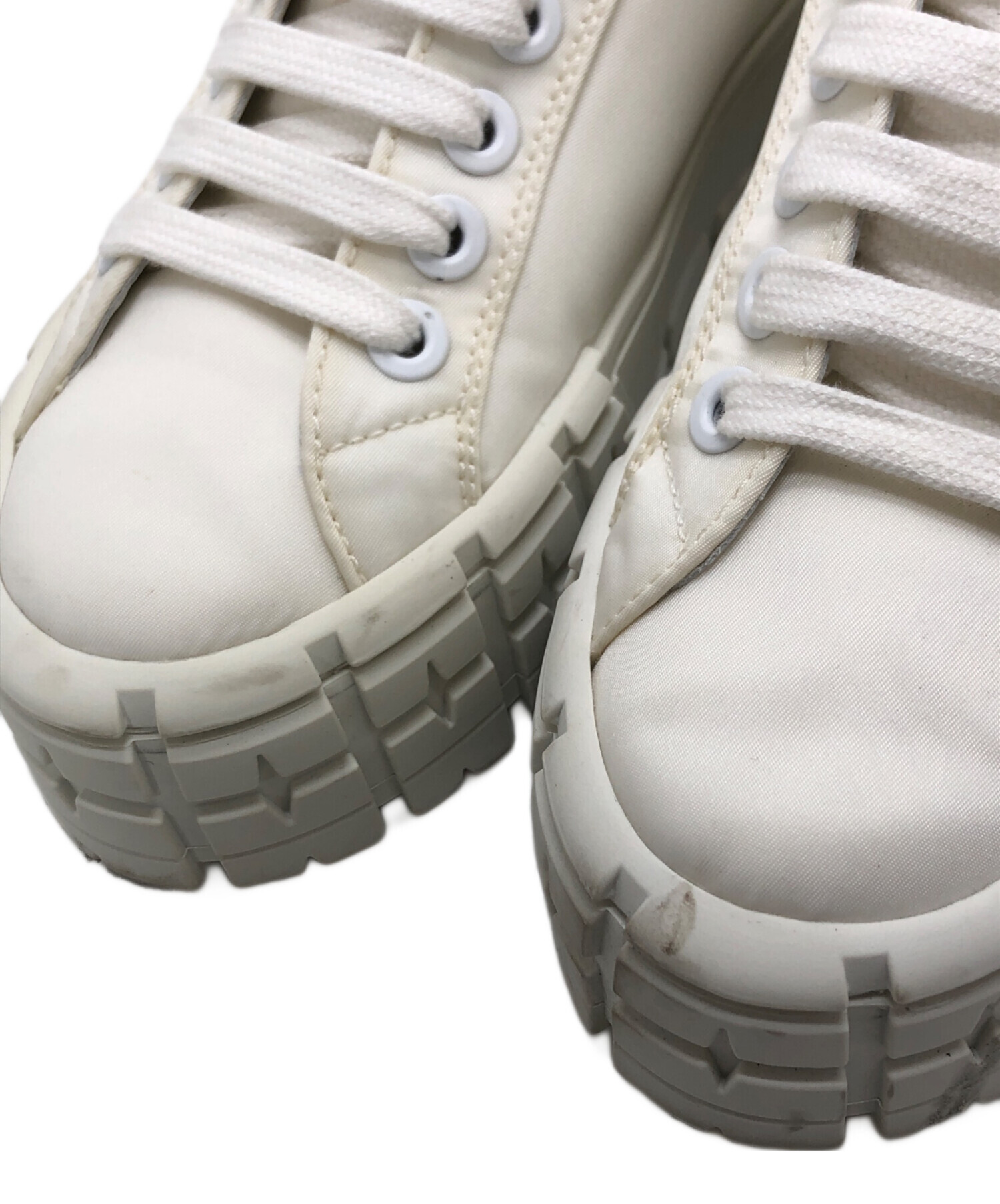 中古・古着通販】PRADA (プラダ) ダブルホイール ナイロンギャバジン