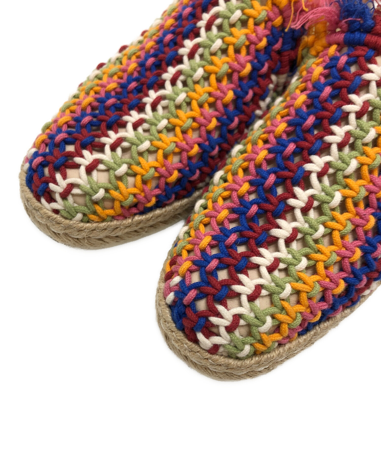 中古・古着通販】TOD'S (トッズ) エスパドリーユ マルチカラー サイズ
