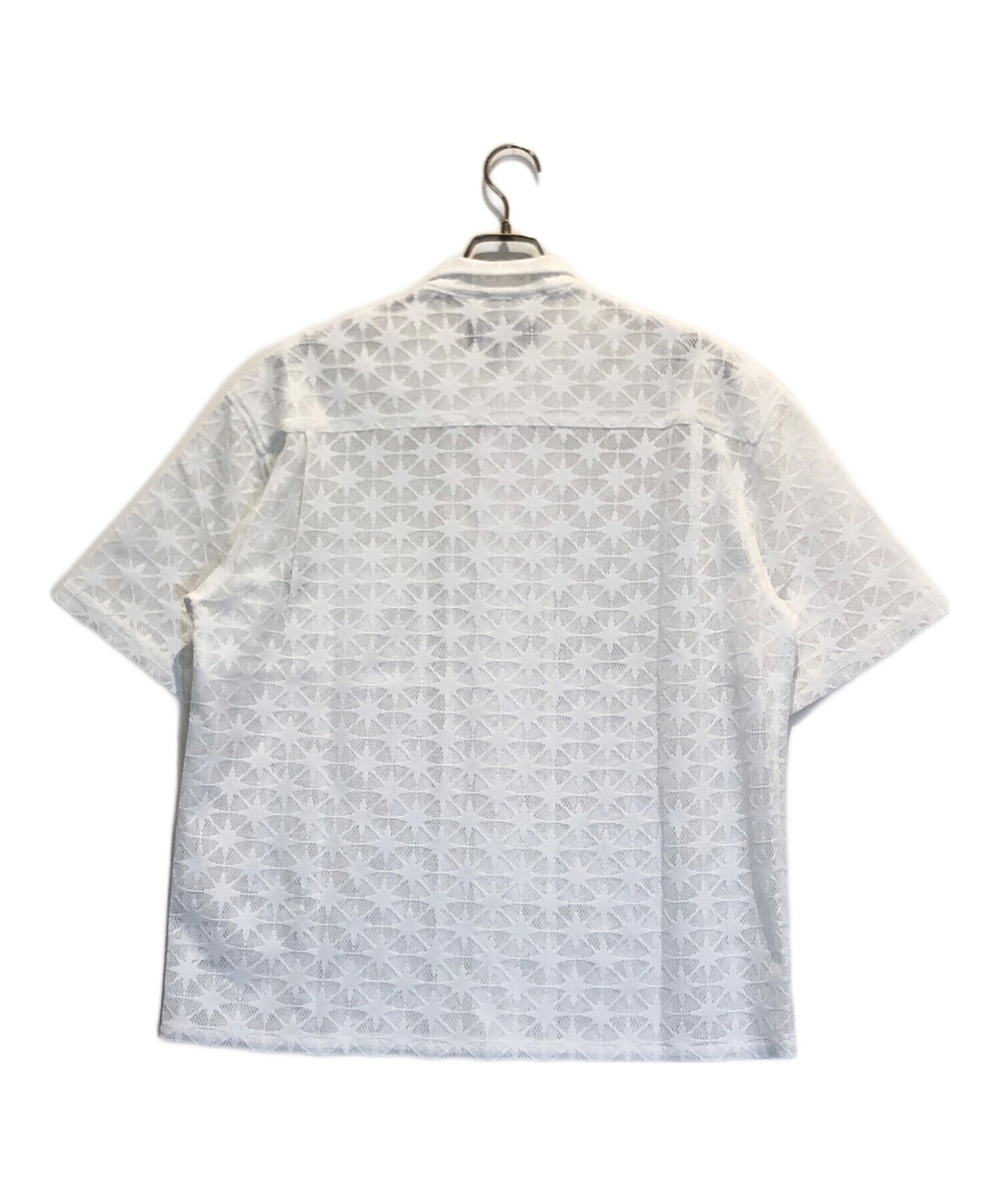 中古・古着通販】BoTT (ボット) sparkle mesh s/s shirts ホワイト 