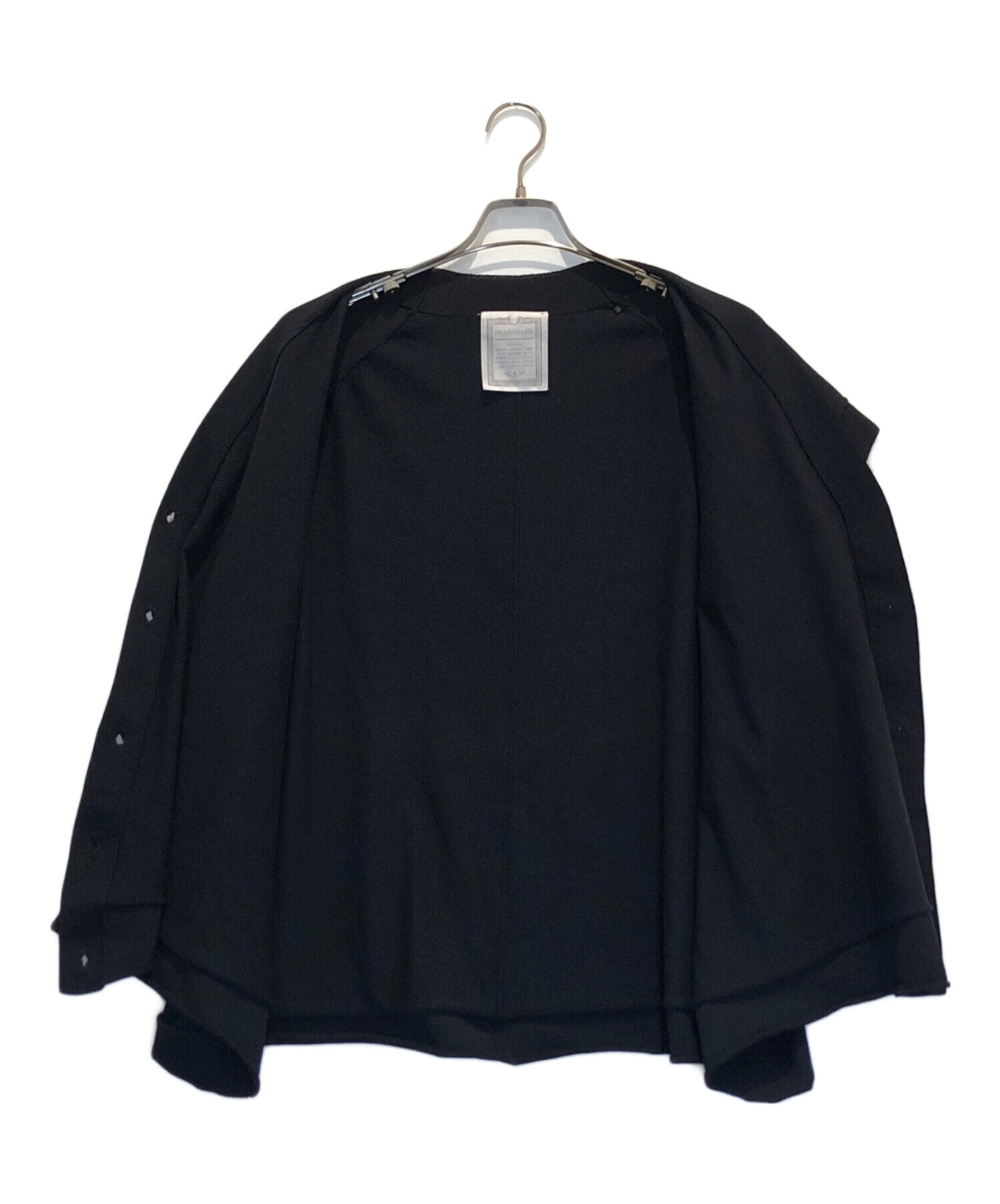 中古・古着通販】BEARDSLEY (ビアズリー) 半袖ポンチョカーディガン