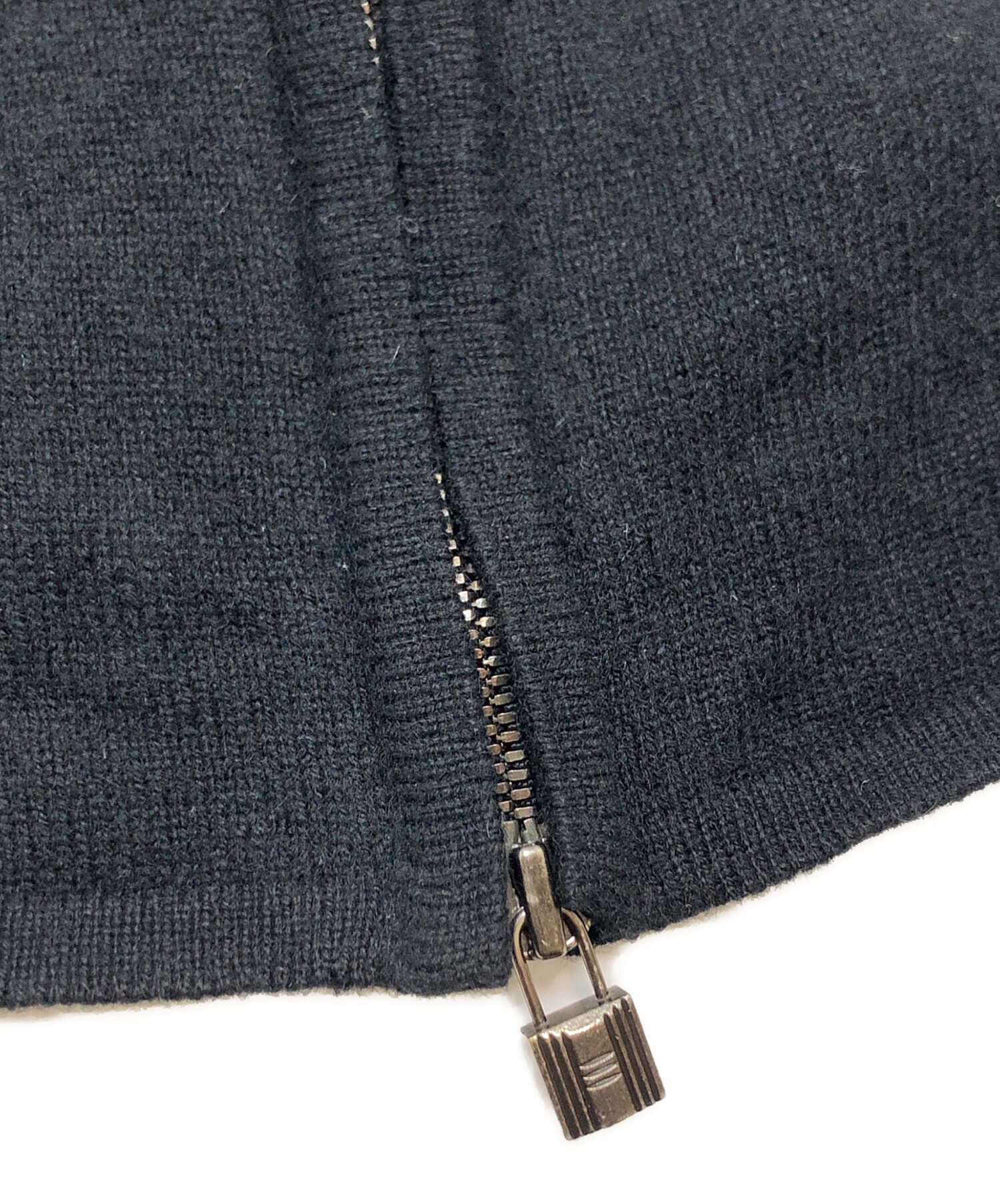 中古・古着通販】HERMES (エルメス) カデナトップカシミヤカーディガン