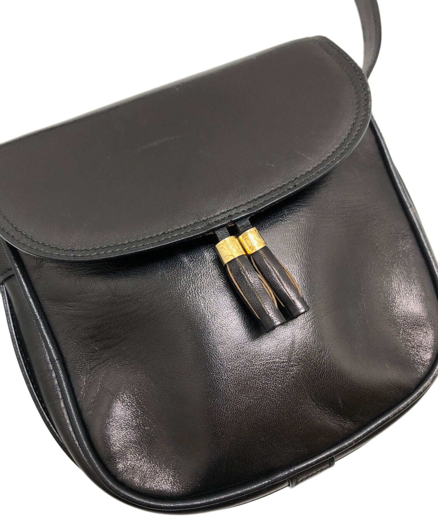 中古・古着通販】CELINE (セリーヌ) タッセルショルダーバッグ 