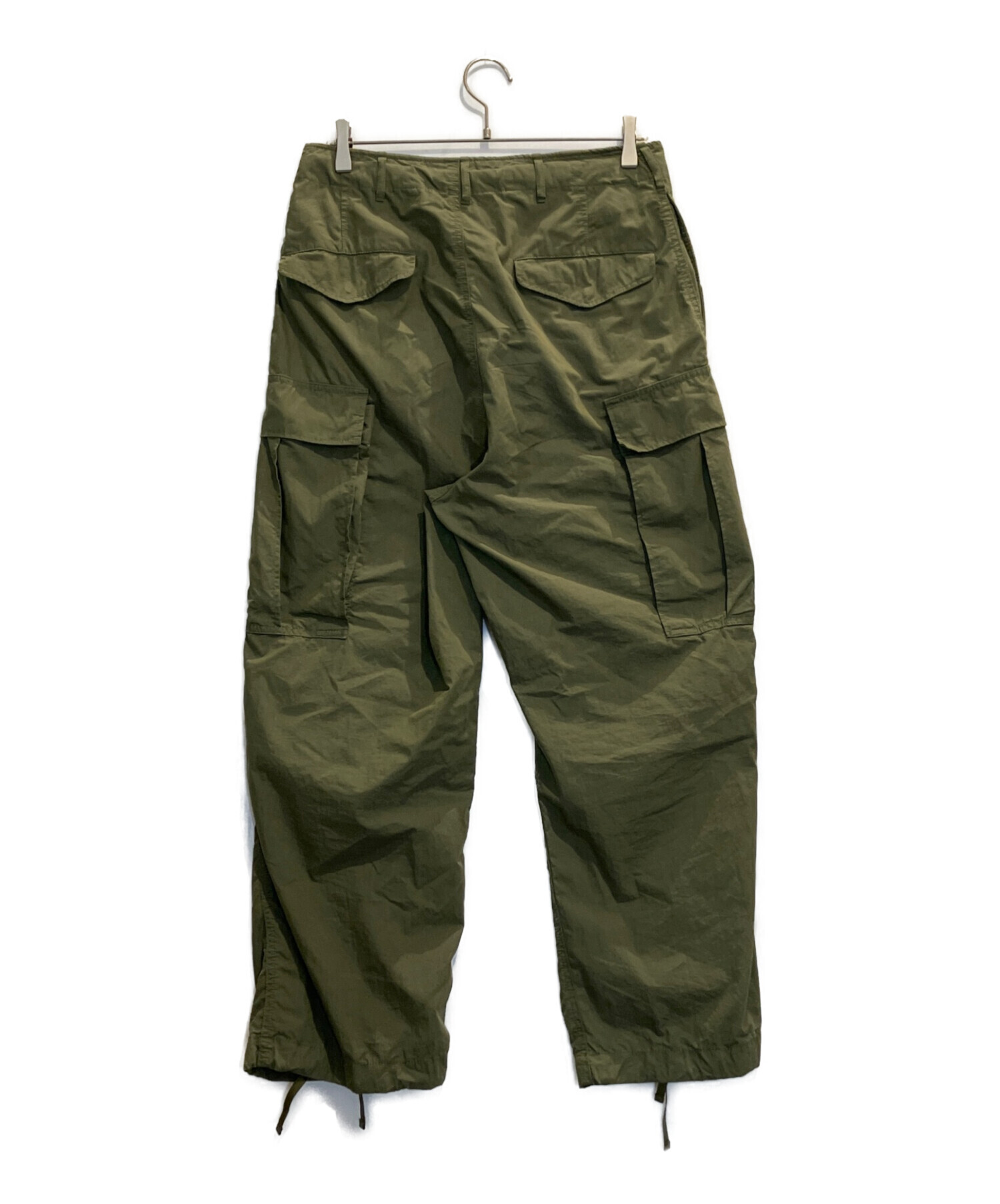 BEAMS／カーキ カーゴパンツ 中古・古着通販】BEAMS (ビームス) ビッグ 6ポケット カーゴパンツ